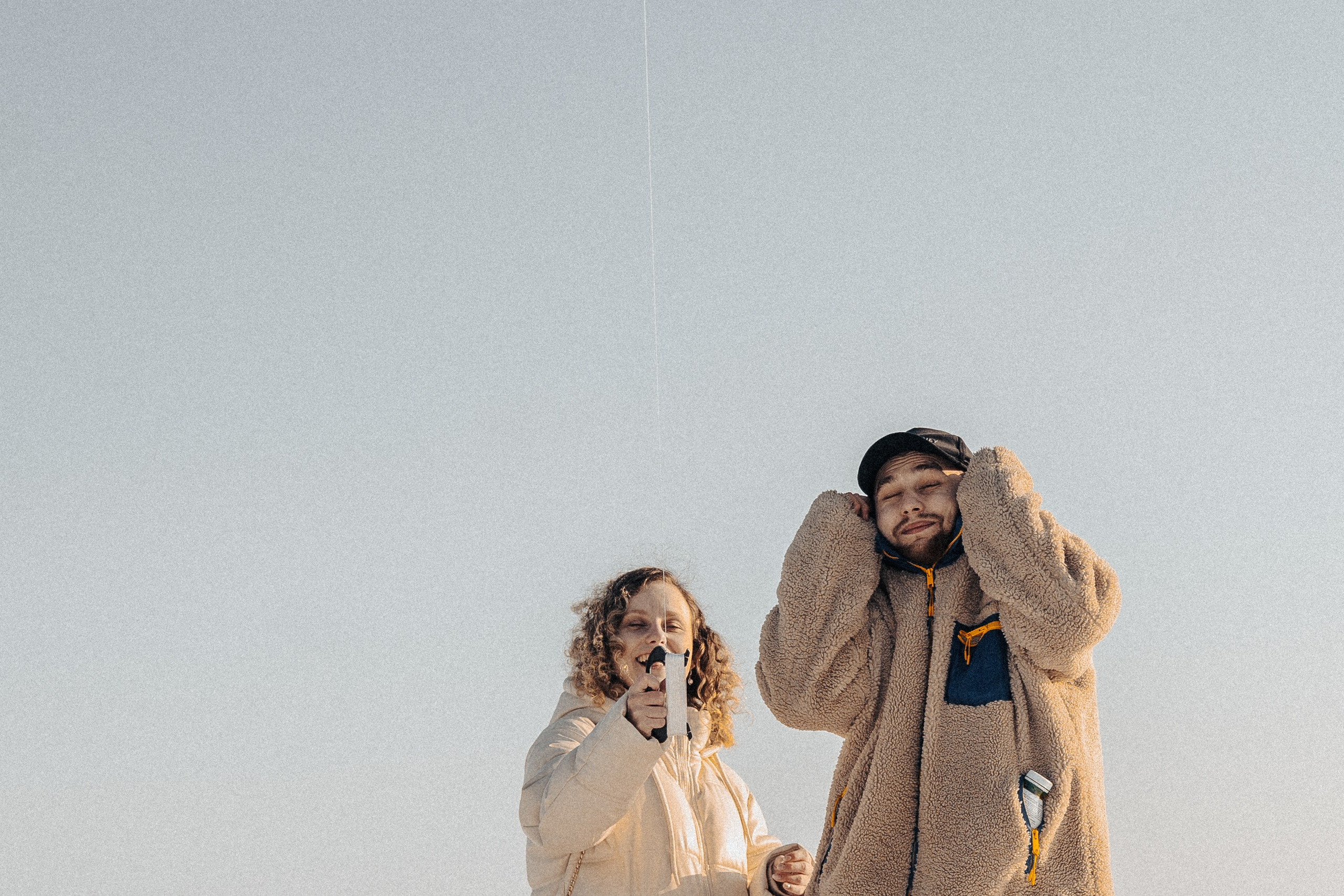 Зимняя фотосъемка пары: Андрея и Ани в Санкт-Петербурге