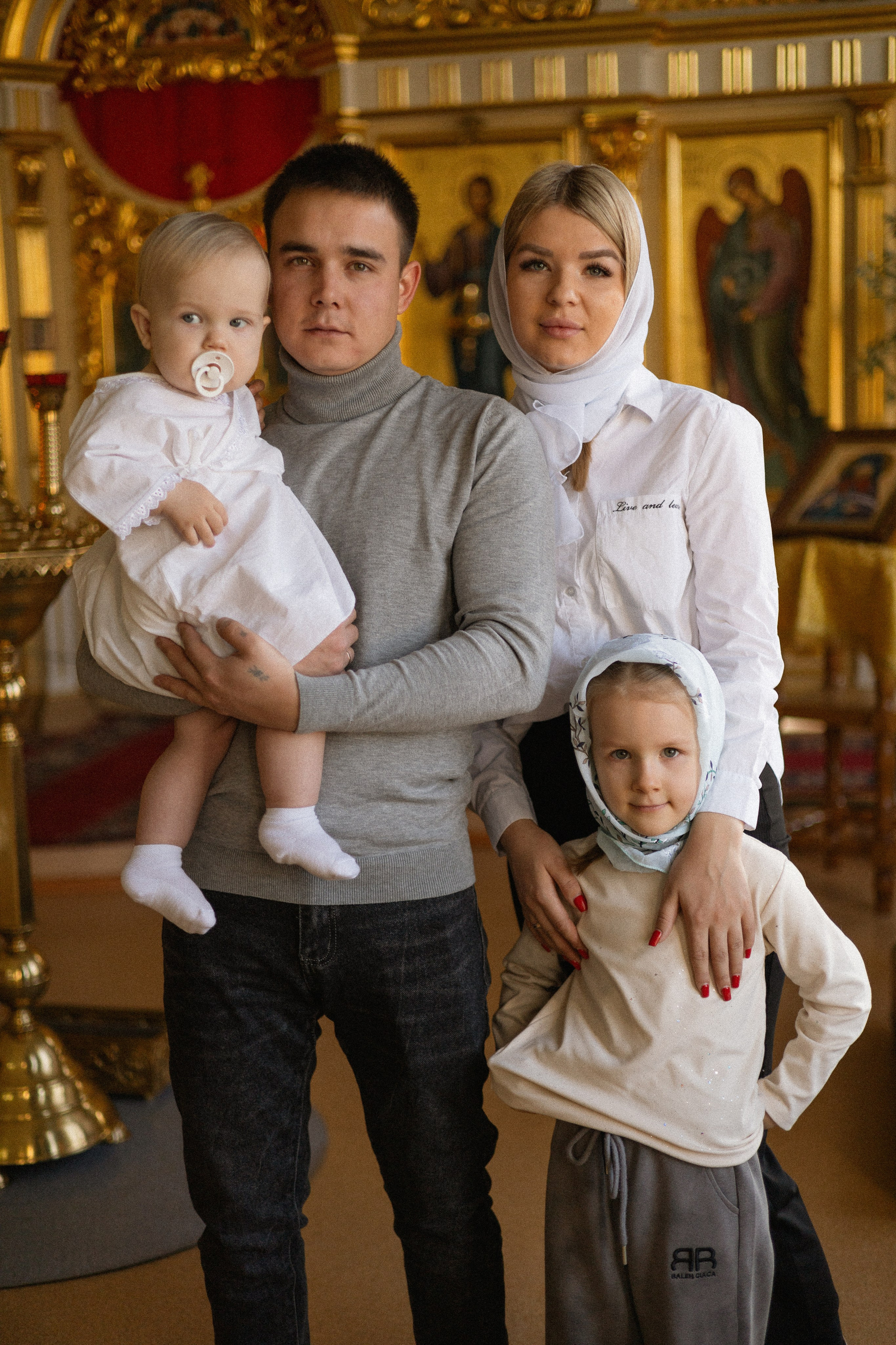 Крещение Лёвы. Фотограф в г. Чита