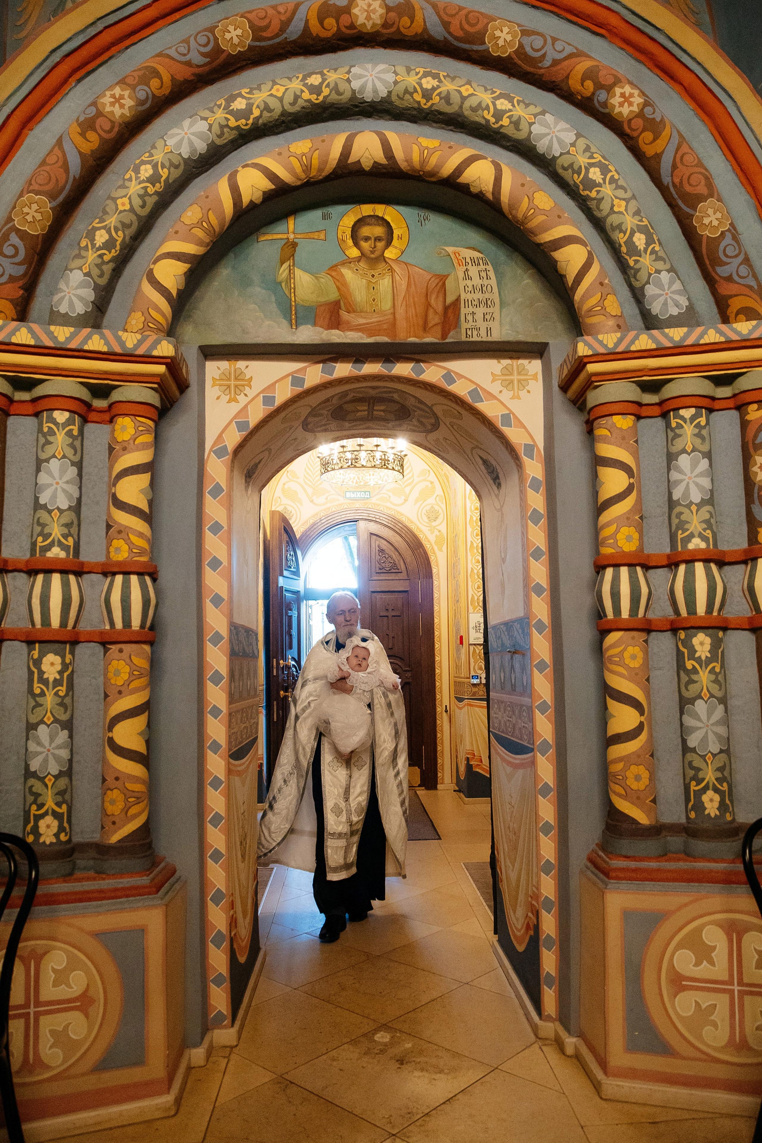 Крещение Полины. Семейный и детский фотограф в Москве Александра Мак