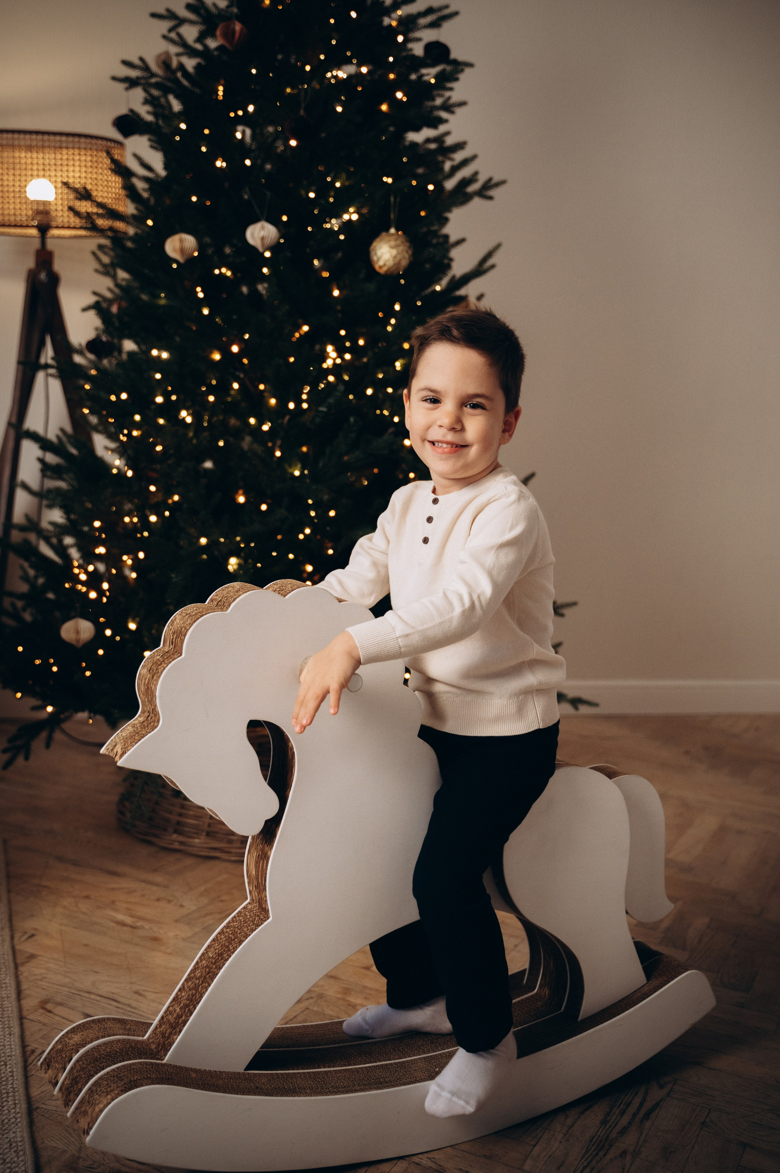 Новогодняя Наташа и Ваня. Семейный фотограф в Минске Дарья Дреко