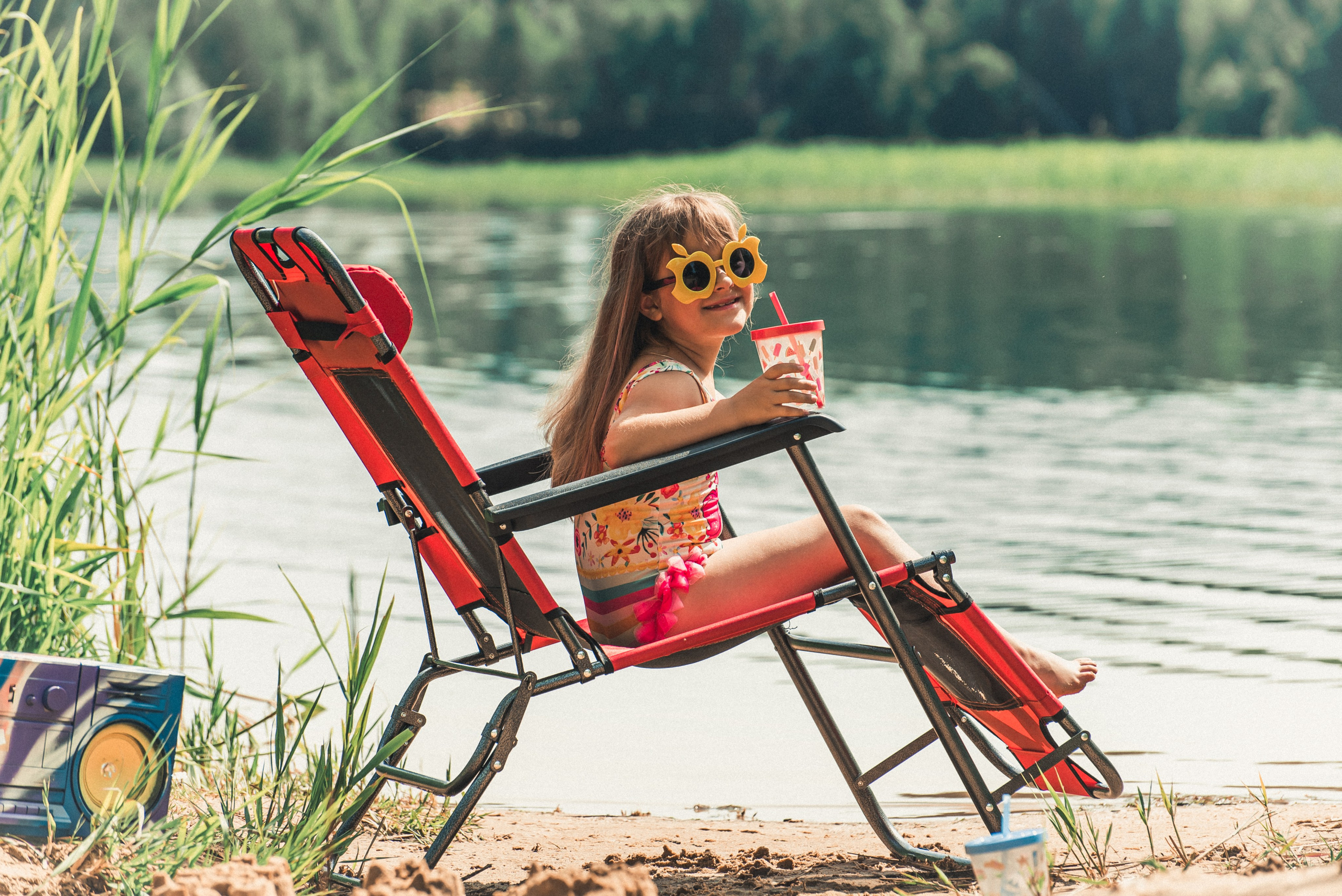 Фотосессия летом на озере. Фотограф Макс Огурцов в Нижнем Новгороде