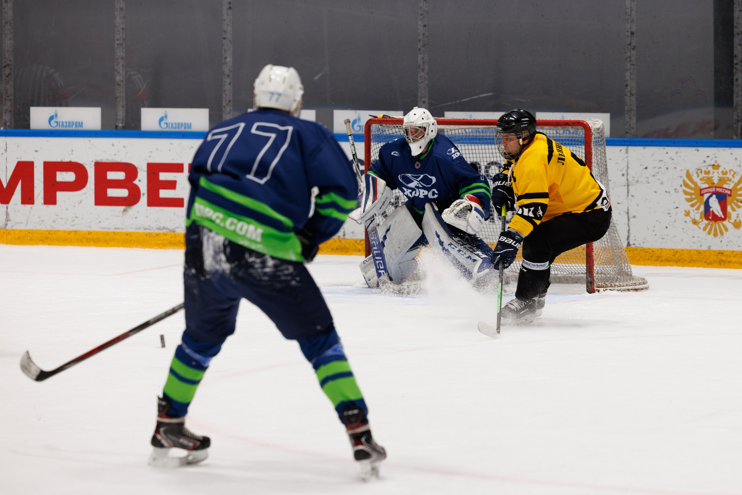 НХЛ (40+) Ижорец — Хорс 3-3. Фотограф Александр Заломаев