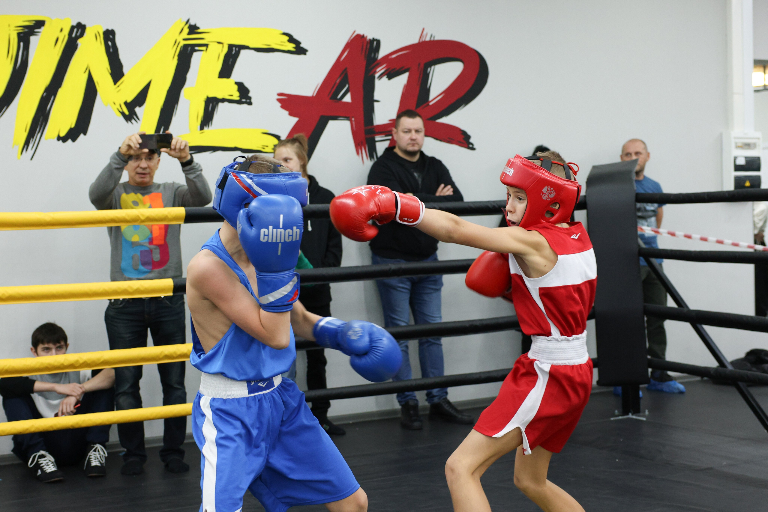 Открытый ринг «кубок ООО «ТЭК НеваСпецТяж». Фотограф Александр Заломаев