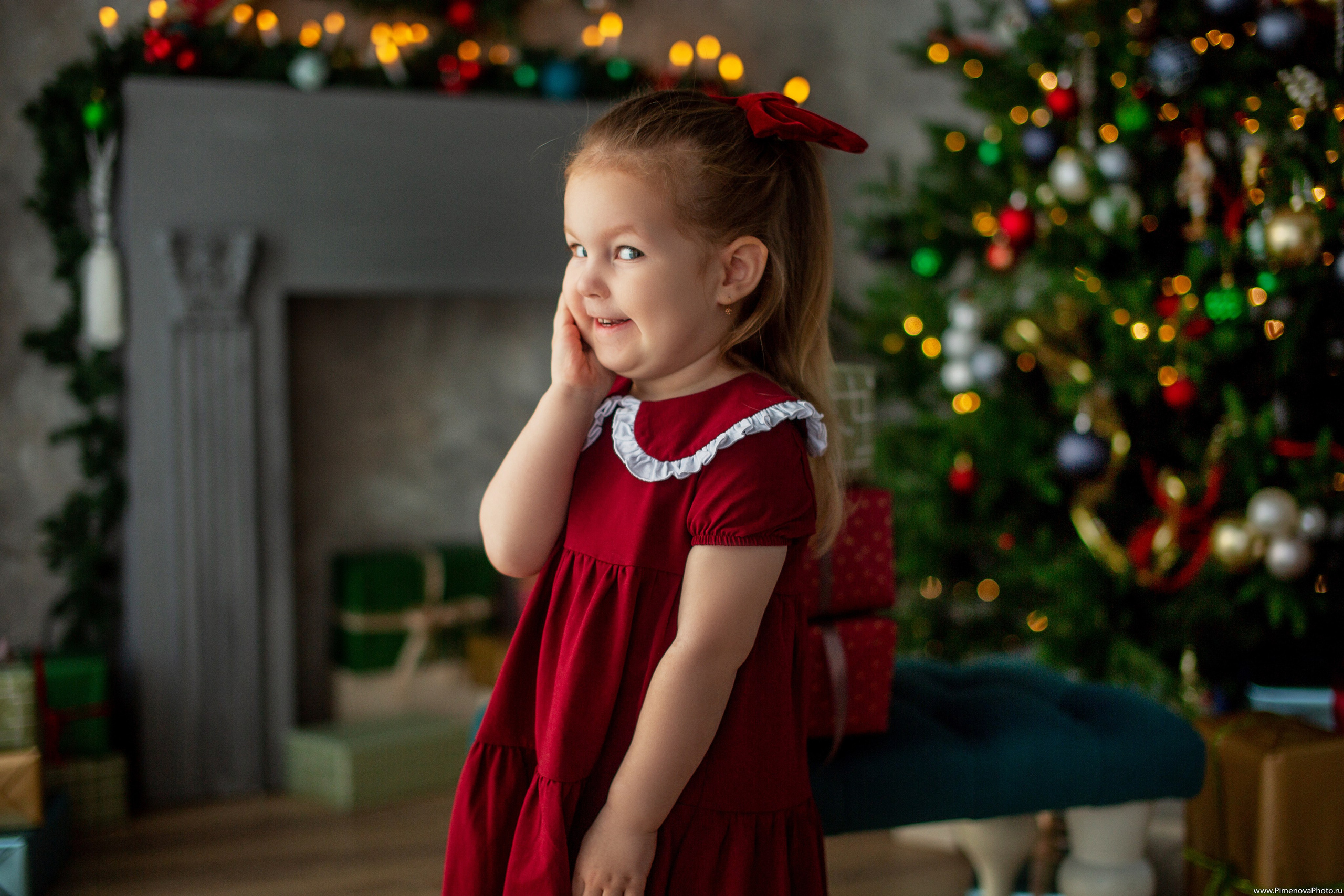 Новогодняя сказка Есении, 2024. Семейный и детский фотограф в Петрозаводске