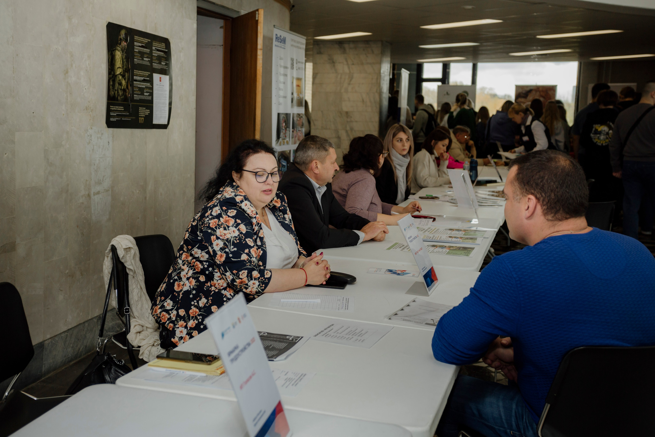 Ярмарка вакансий. Деловая и Бизнес съемка в  Москве Инесса Грушко