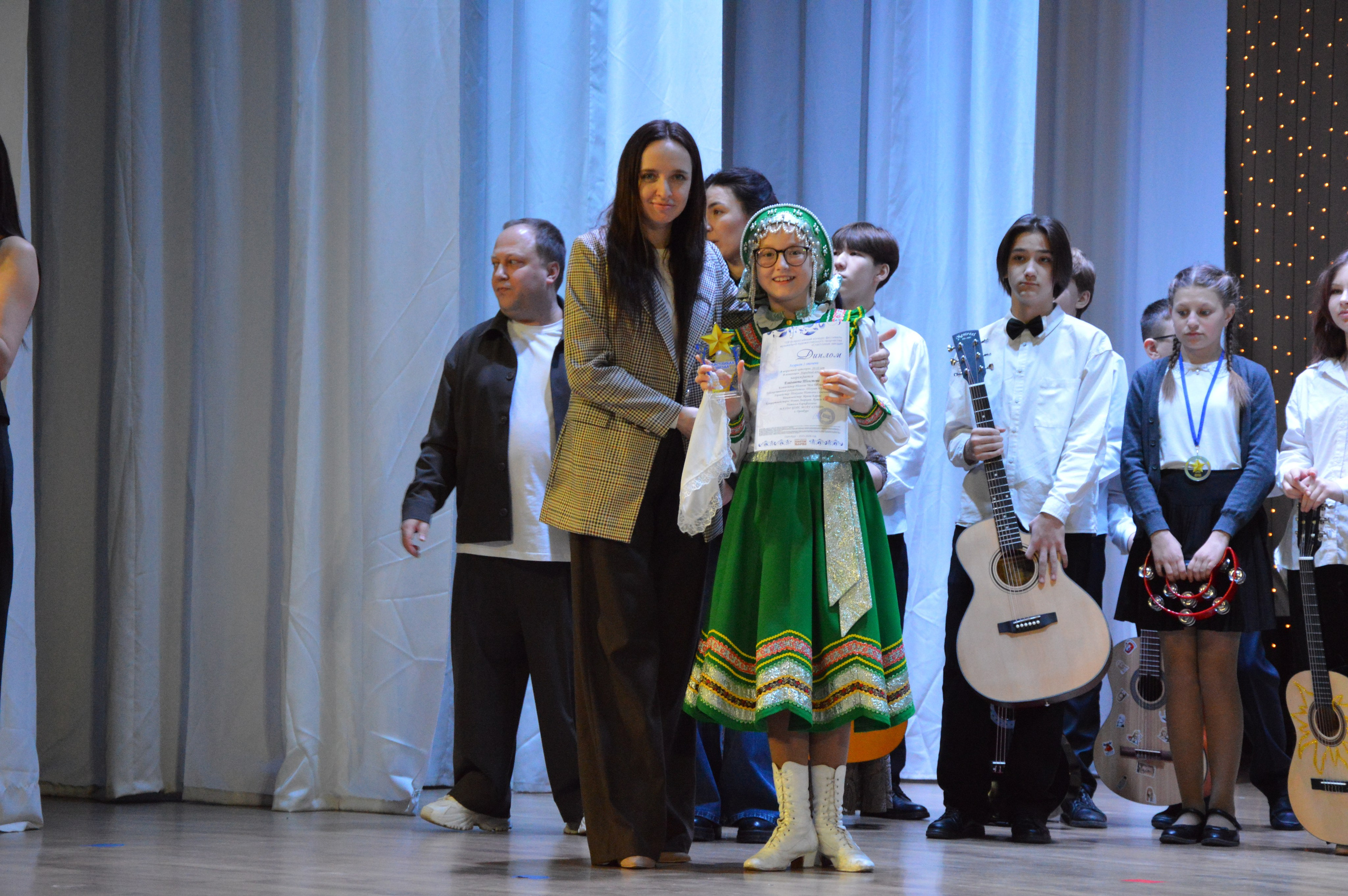 7 февраля, г. Оренбург. Золотое яблочко