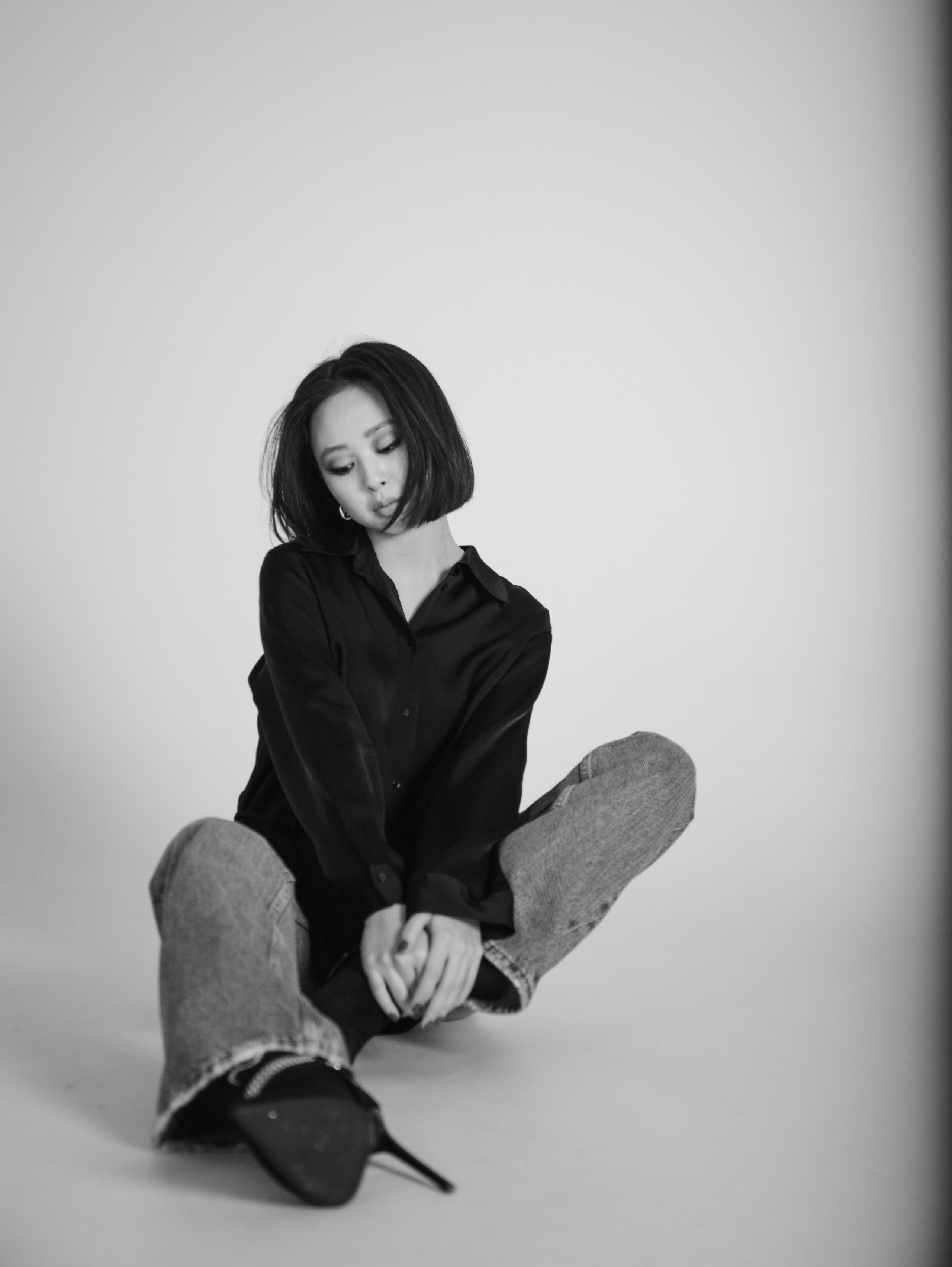 На циклораме. Свадебный и семейный фотограф в Москве Мила Широких