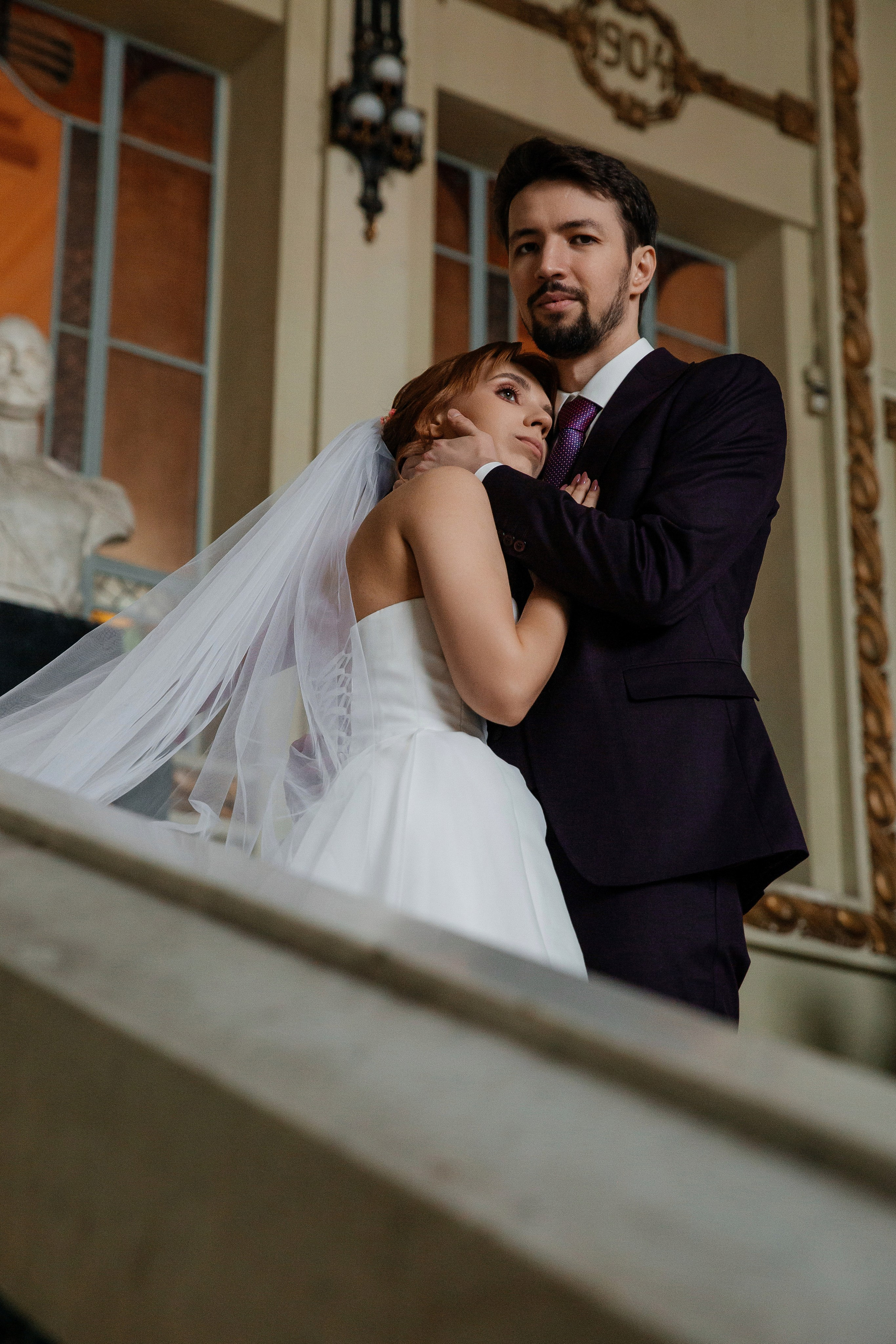 Первый ЗАГС и Фотосессия на Витебском в апреле. Свадебный фотограф в Санкт-Петербурге Вика Стукачева