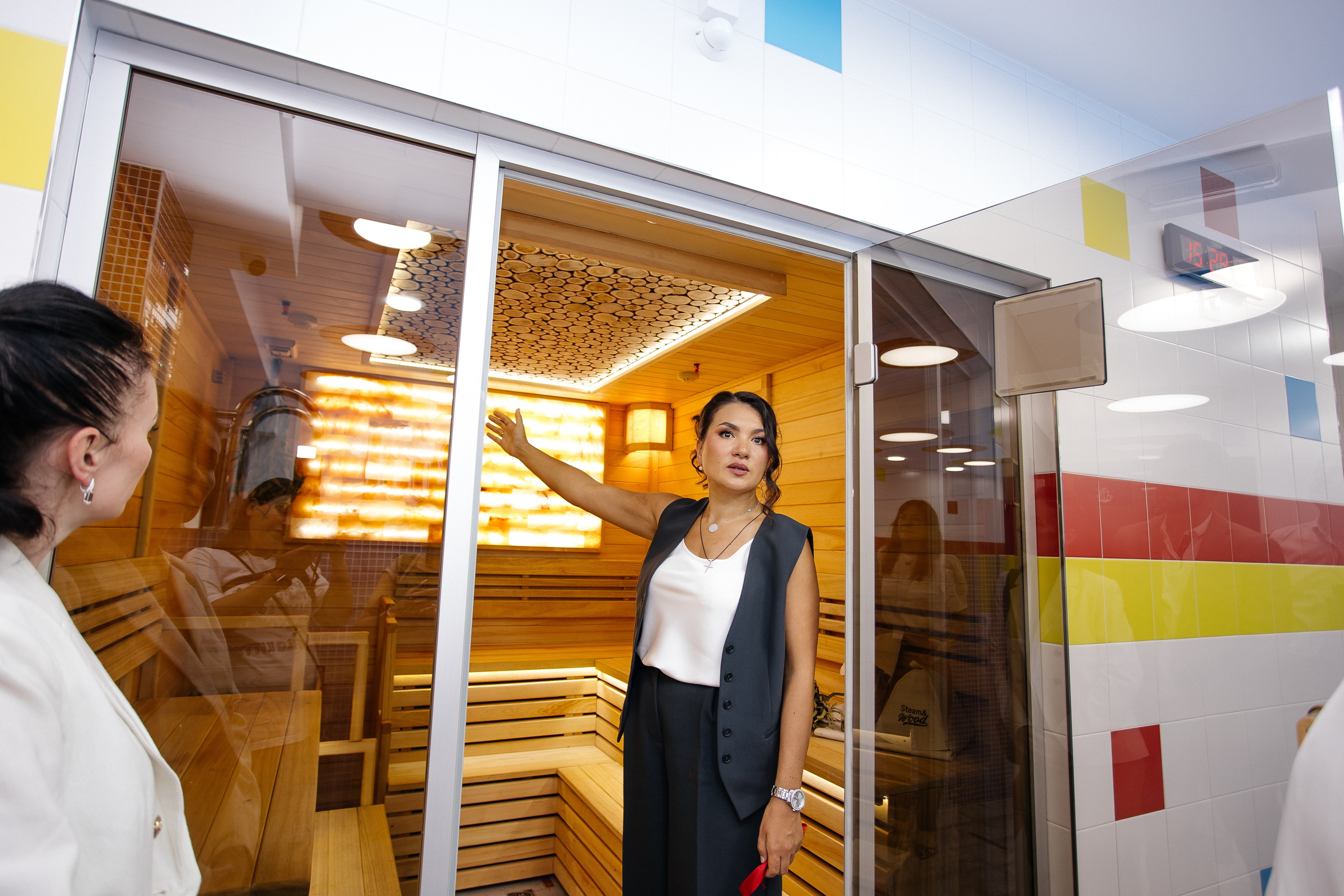 Открытие бассейна. Фотограф в Иркутске