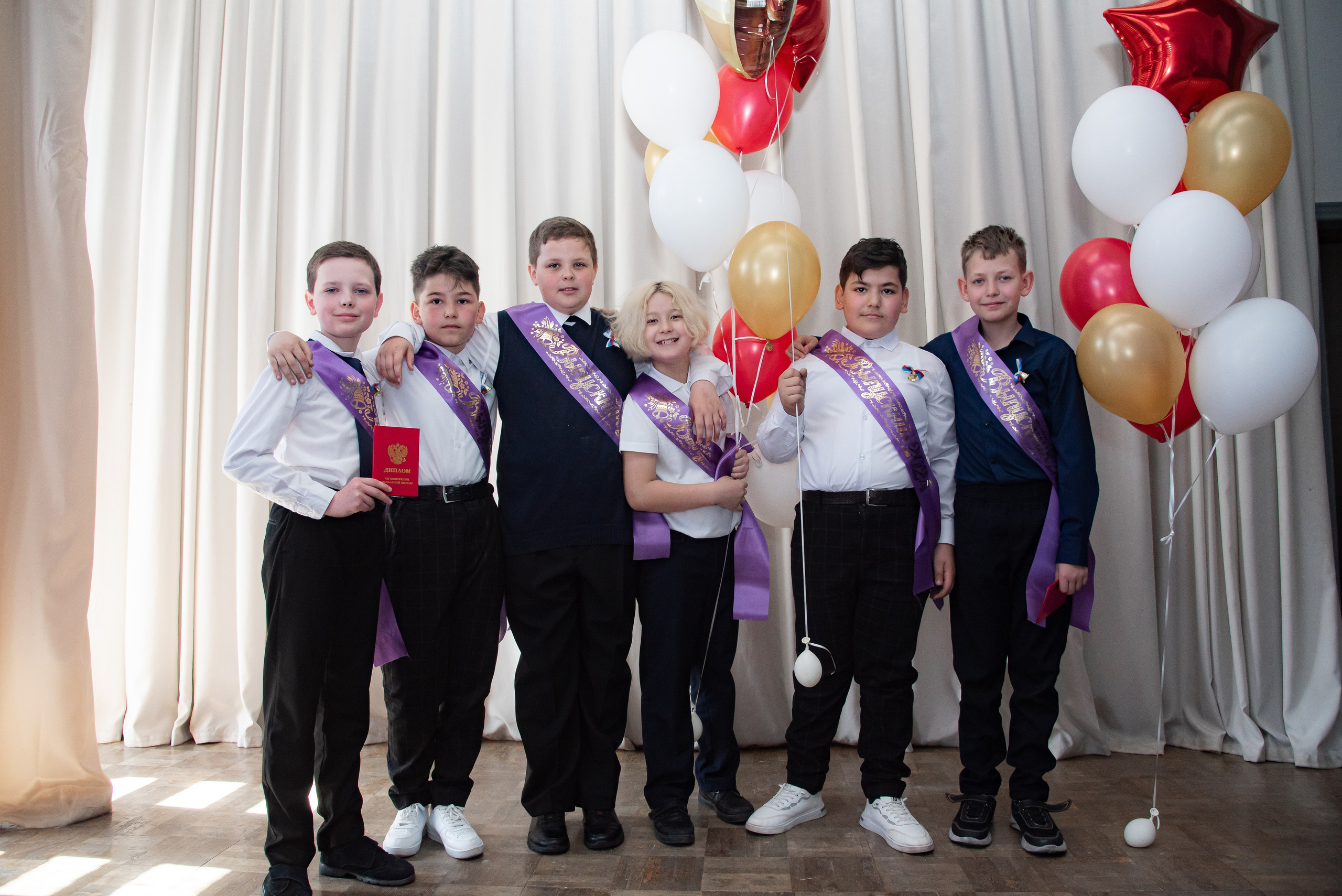 Выпускной 4 класс, 280 школа им. Лермонтова, 25.05.2024. Наталия Март | Фотограф СПб