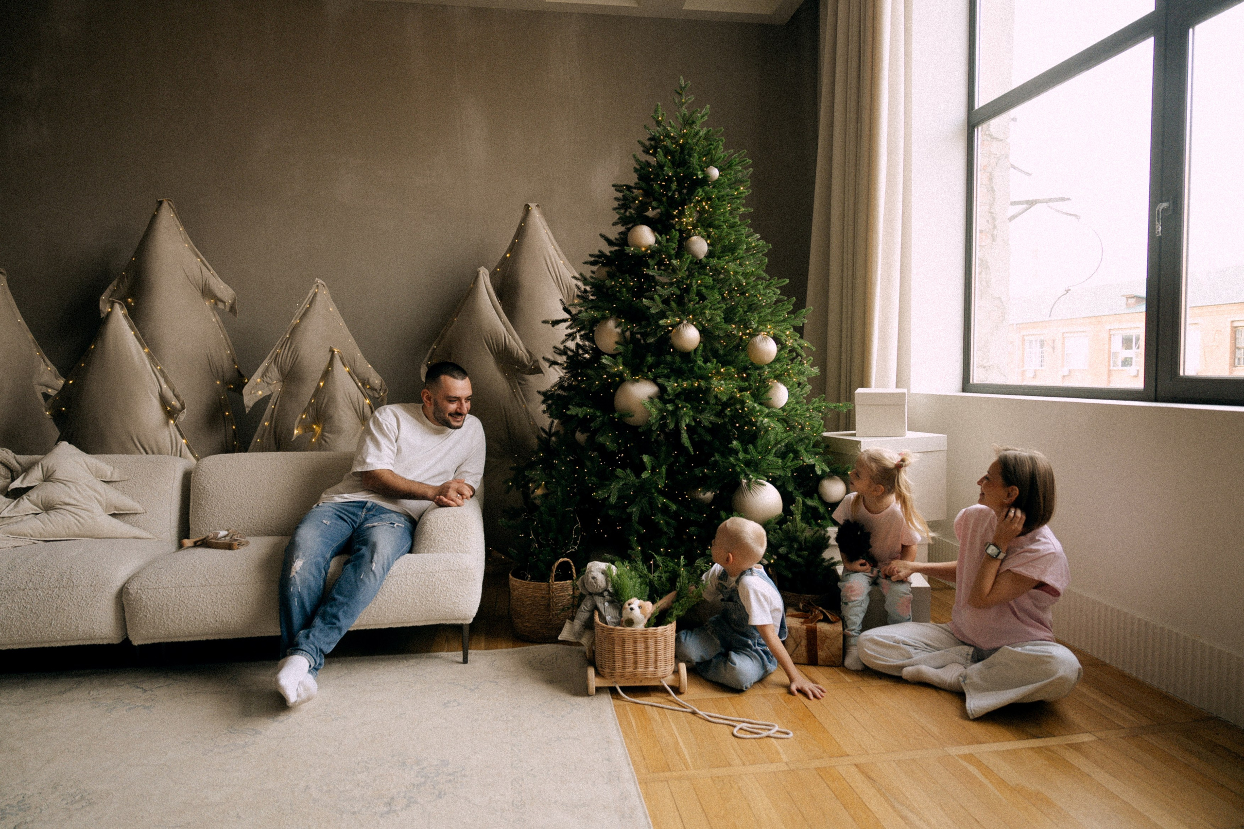 Семейная новогодняя. Фотограф с психологическим образованием