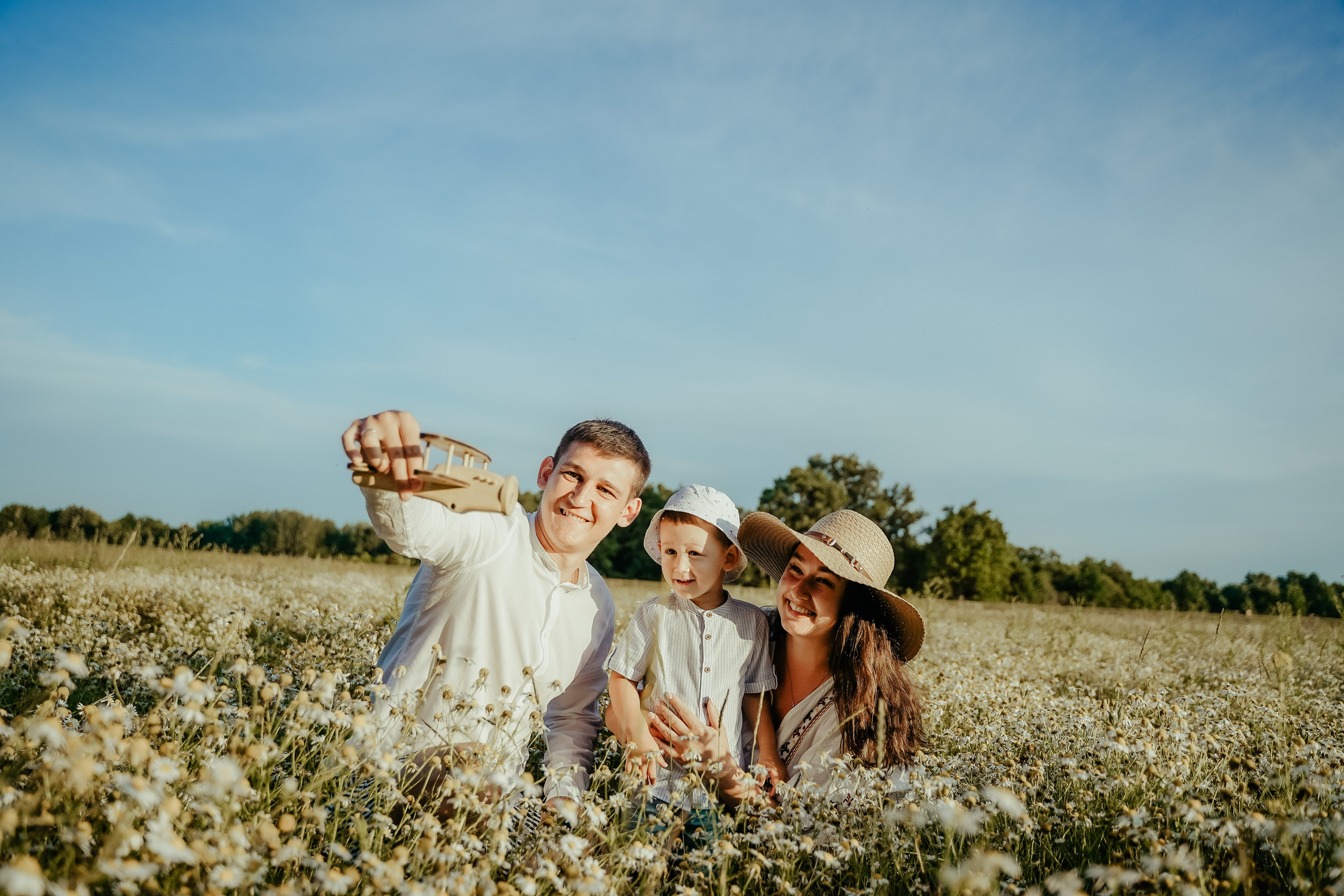 Аделина и семья