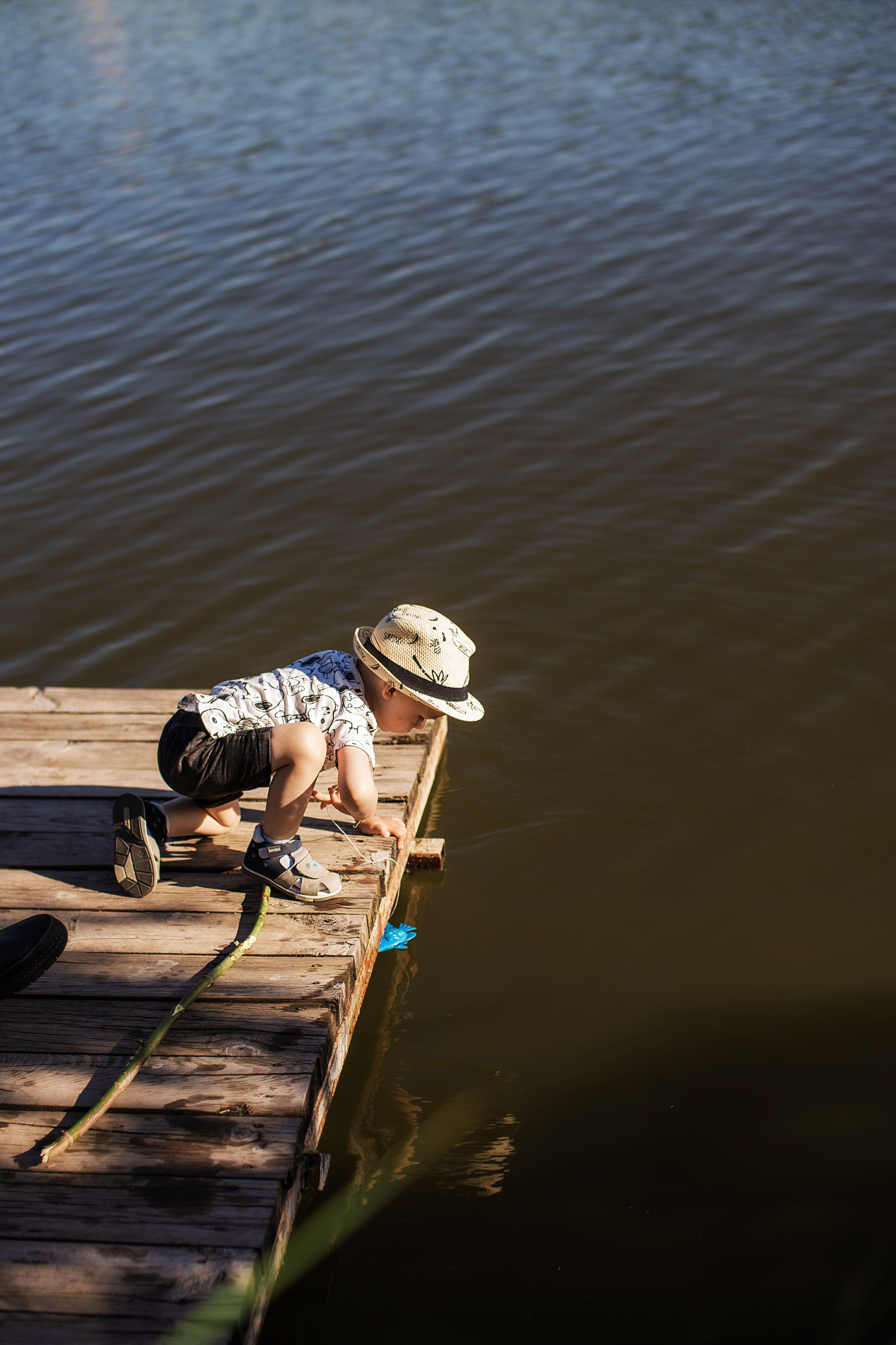 На рыбалке. Семейный фотограф в Саратове