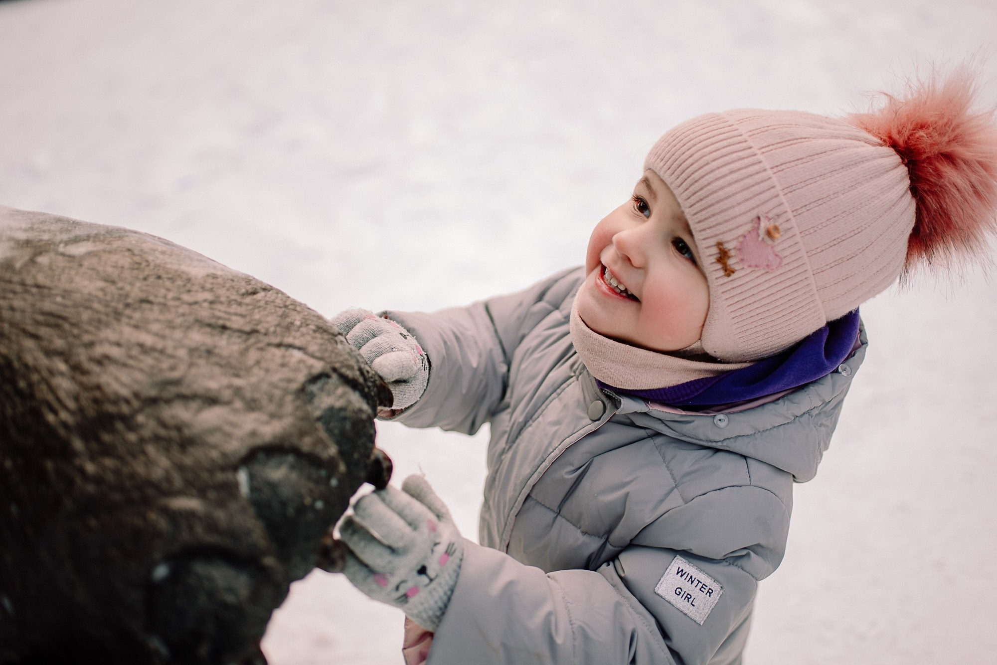 Ева, снежинки, ватрушки. Семейный и свадебный фотограф в Рязани Лиза Голованова