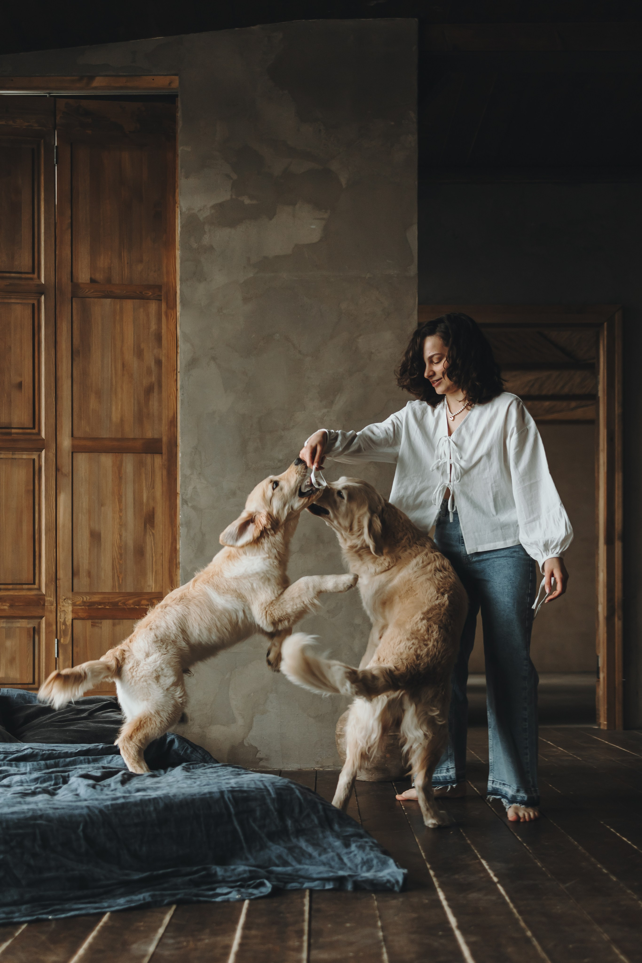 Настя, Арчи и Арагон. Фотограф-анималист в Санкт-Петербурге Алина Яхонт