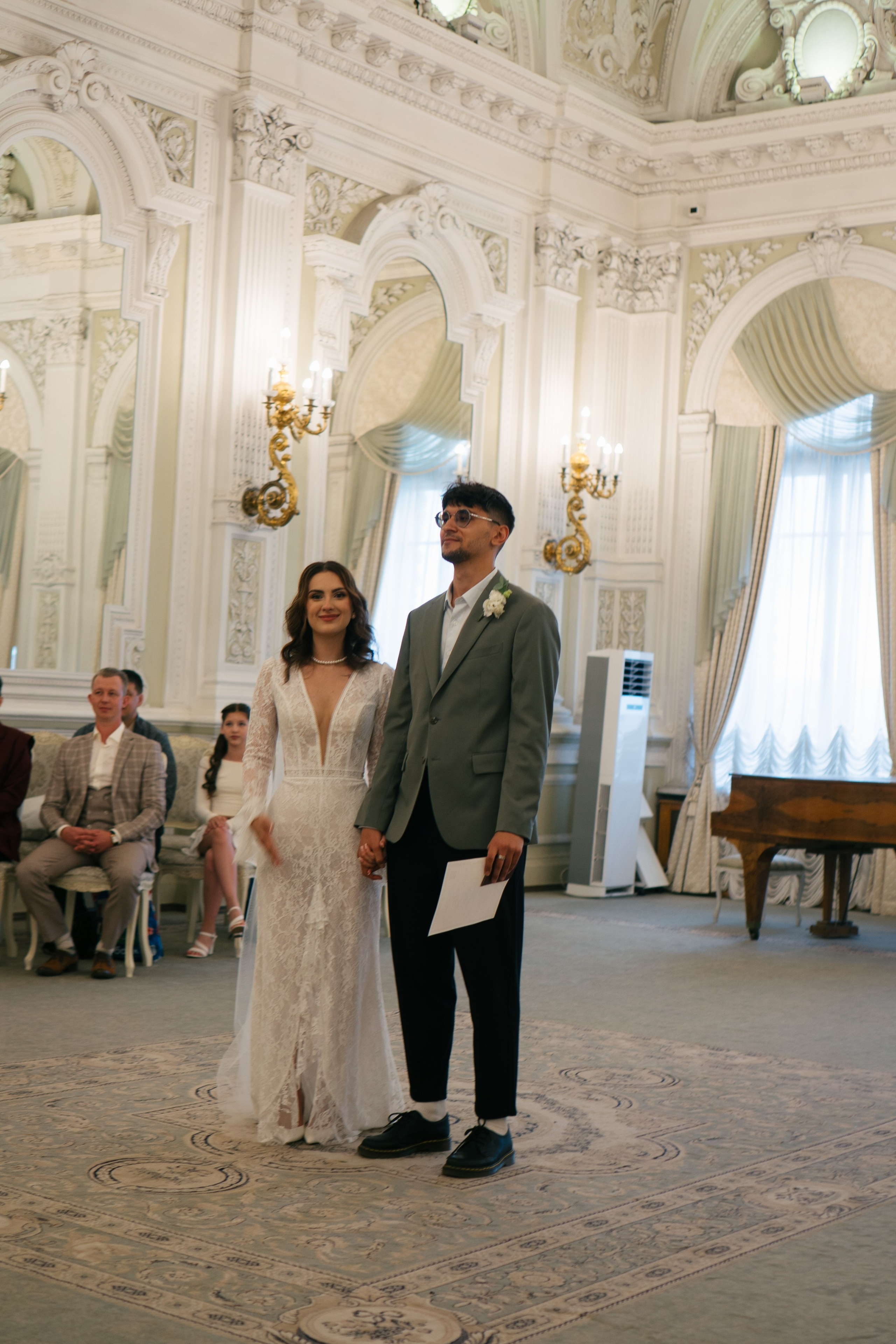 СВАДЕБНАЯ СЬЕМКА В ПЕРВОМ ДВОРЦЕ БРАКОСОЧЕТАНИЯ. Профессиональный фотограф, Санкт-Петербург — Виктория Богомолова