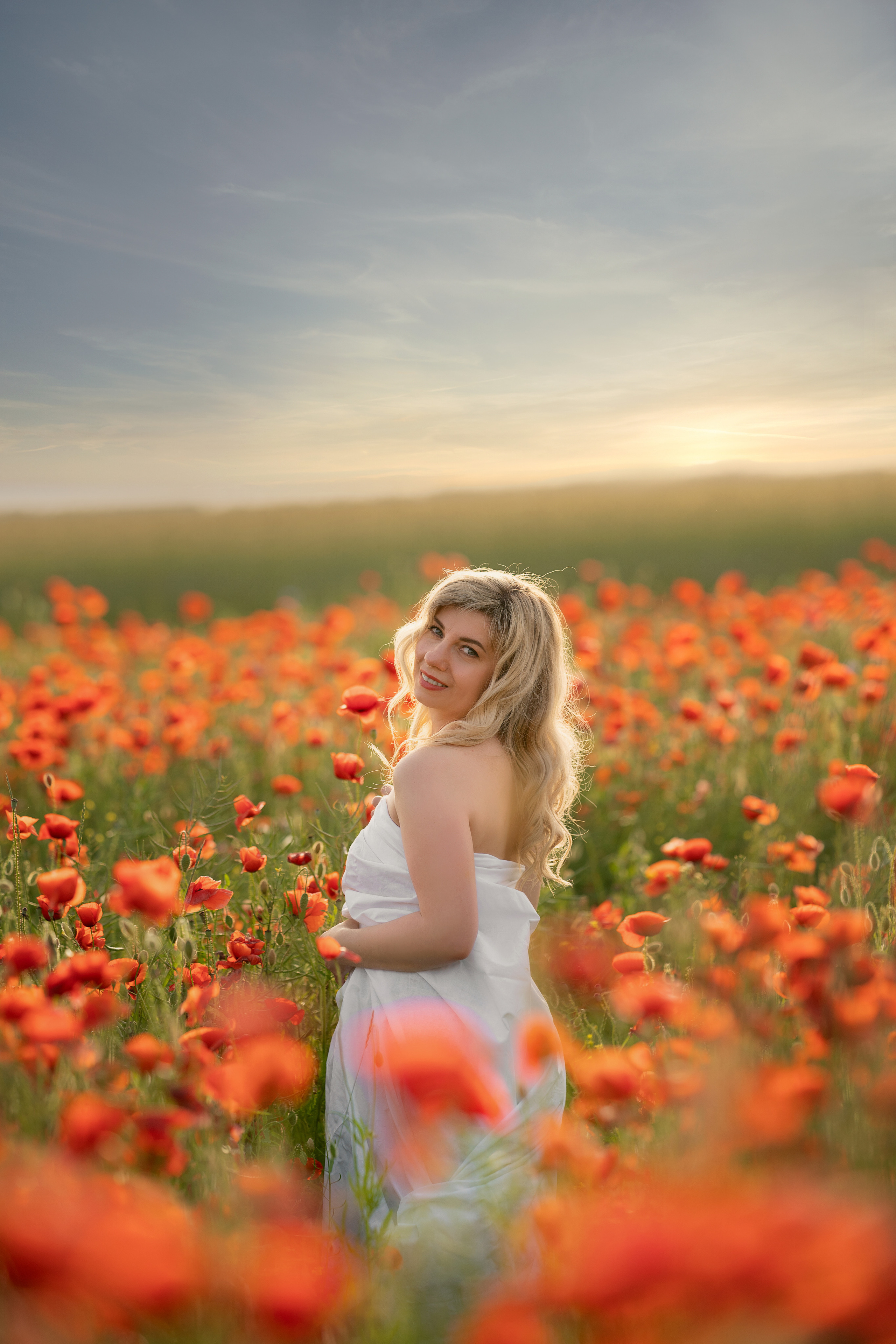 Фотодень в маковом поле. Семейный и свадебный фотограф Минск, Беларусь Анна Орловская