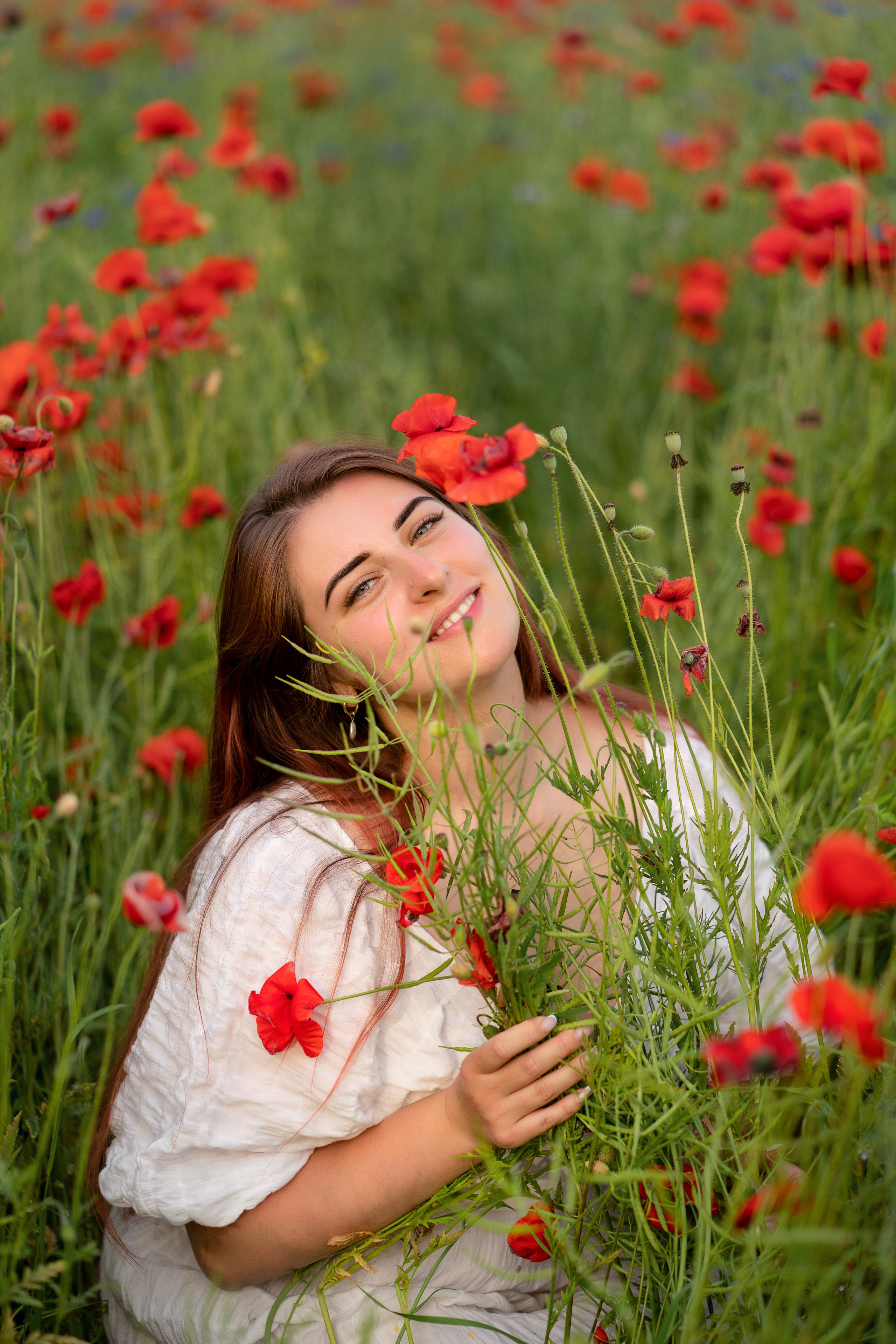 Фотодень в маковом поле. Семейный и свадебный фотограф Минск, Беларусь Анна Орловская