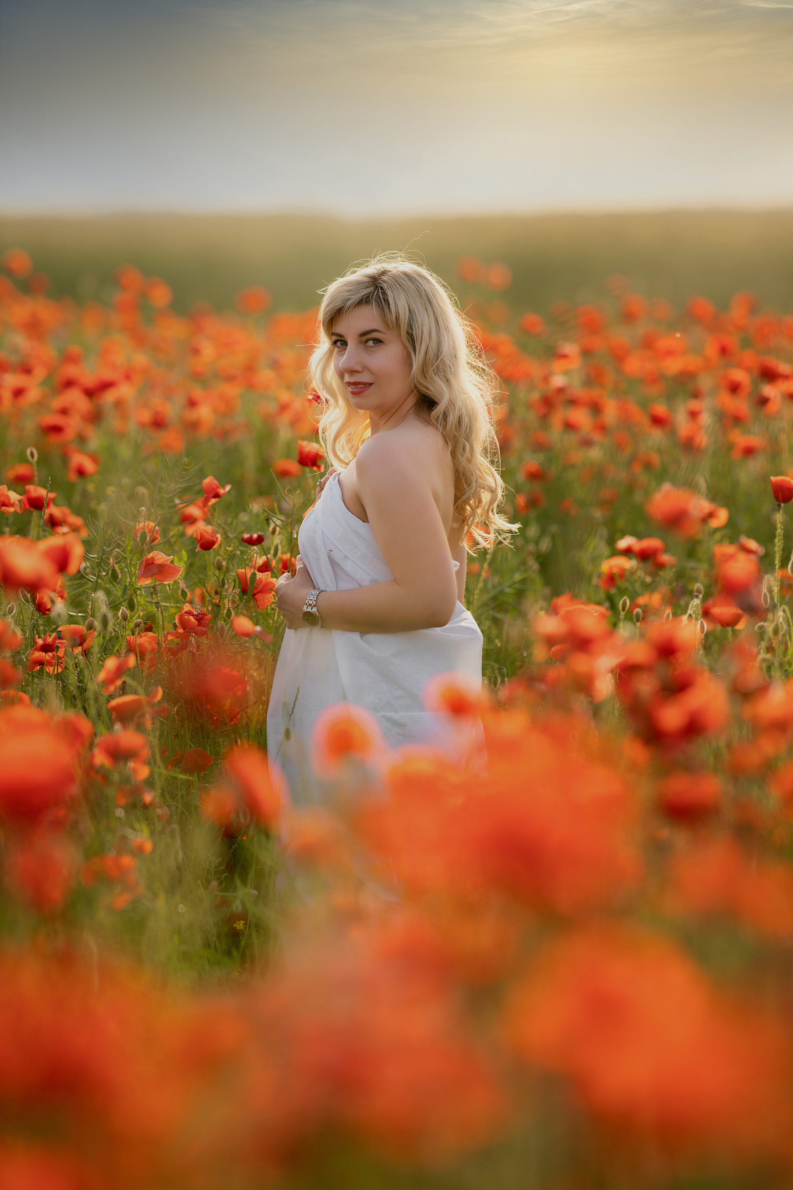 Фотодень в маковом поле. Семейный и свадебный фотограф Минск, Беларусь Анна Орловская