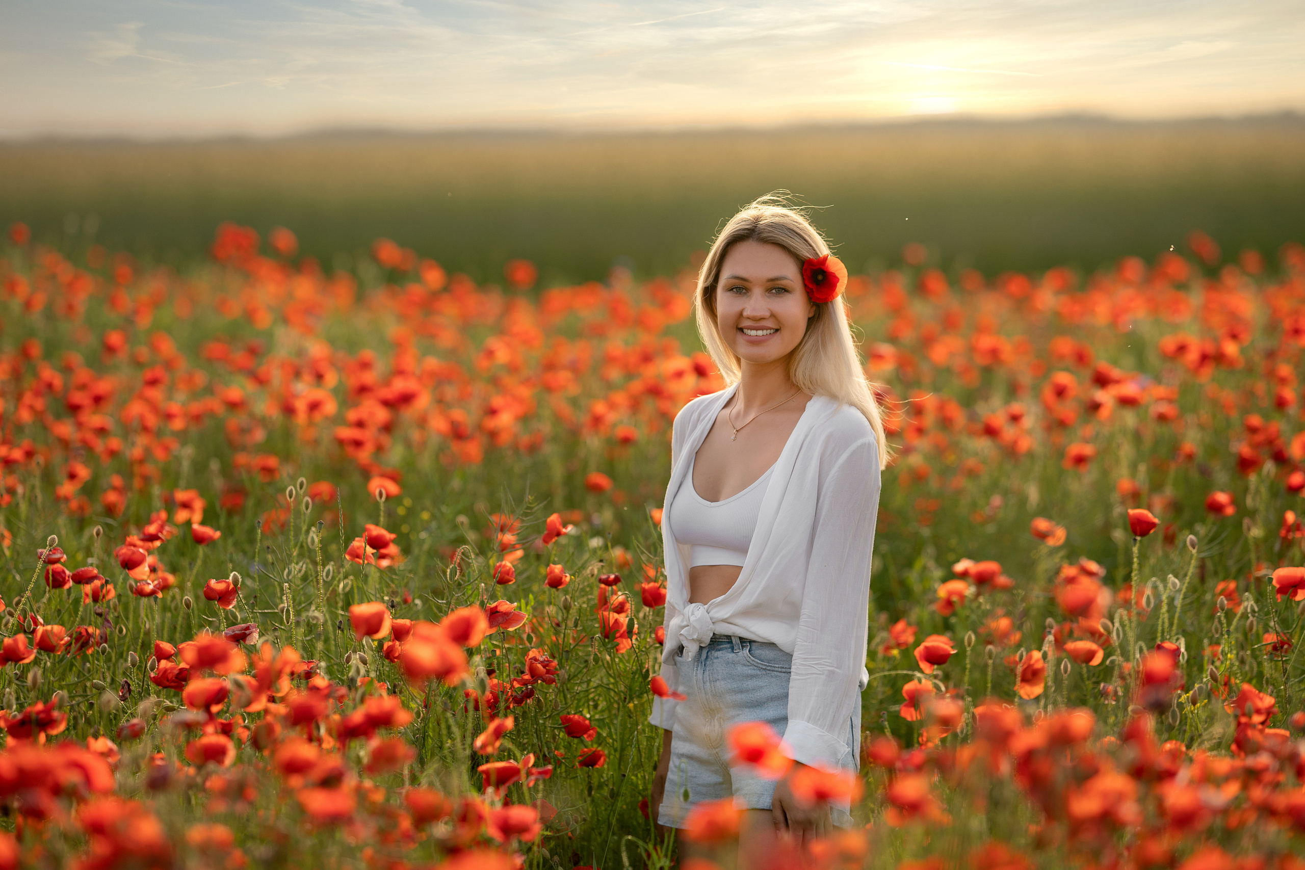 Фотодень в маковом поле. Семейный и свадебный фотограф Минск, Беларусь Анна Орловская