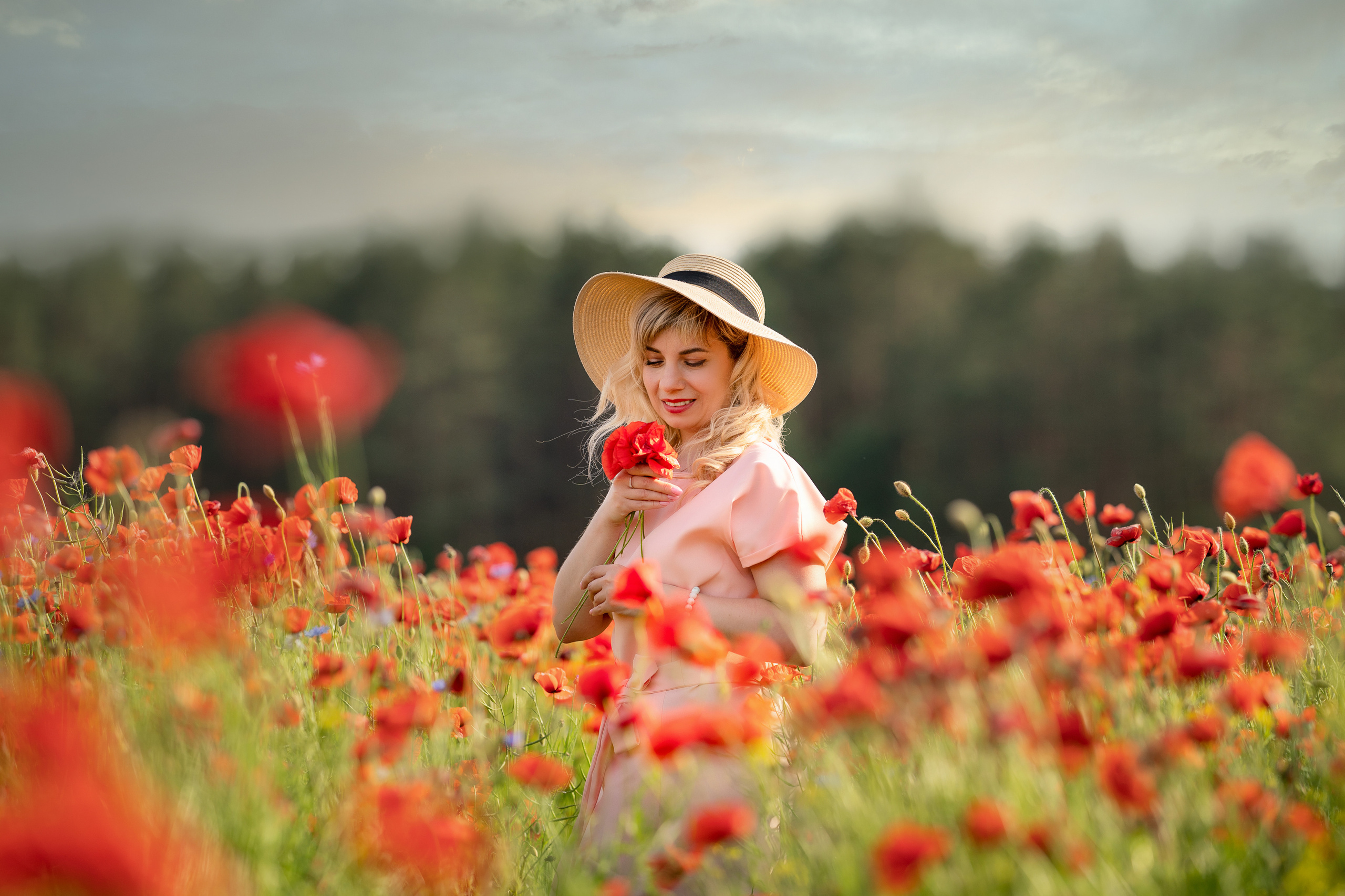 Фотодень в маковом поле. Семейный и свадебный фотограф Минск, Беларусь Анна Орловская