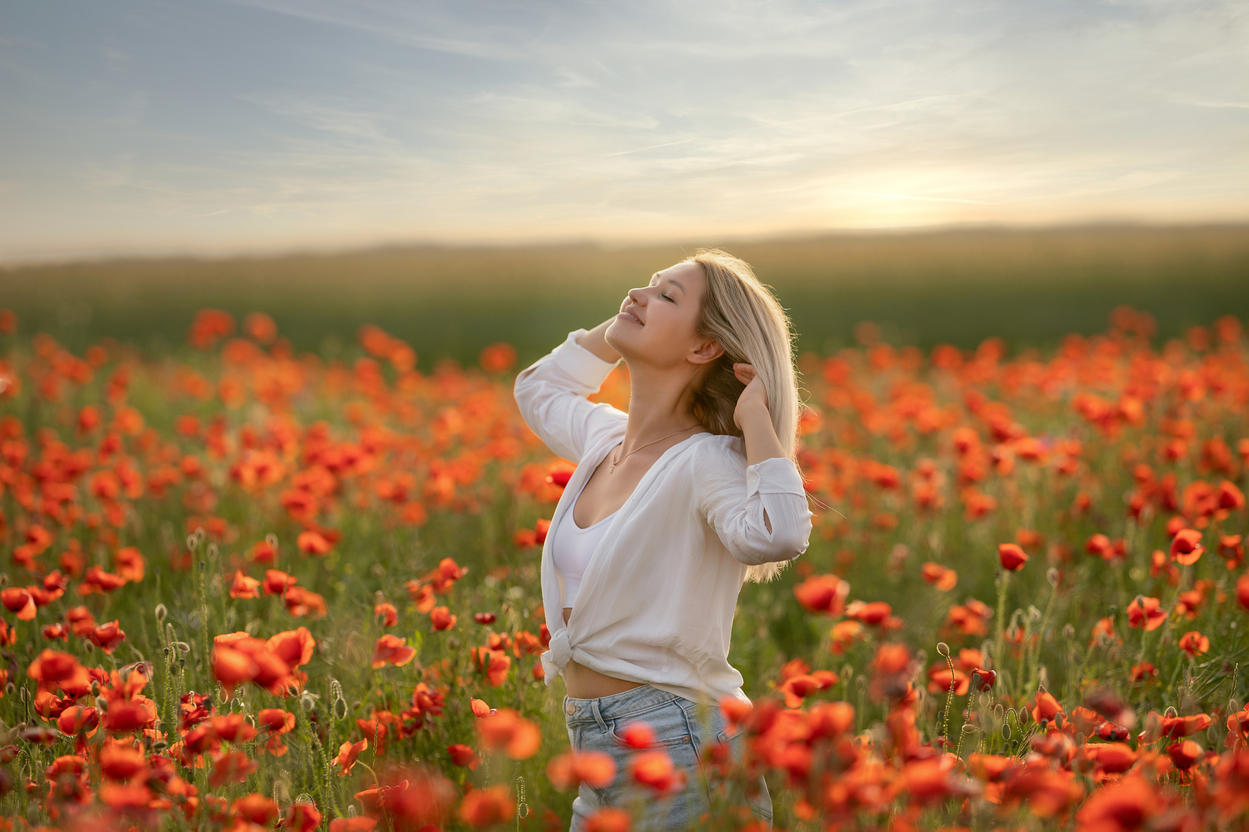 Фотодень в маковом поле. Семейный и свадебный фотограф Минск, Беларусь Анна Орловская