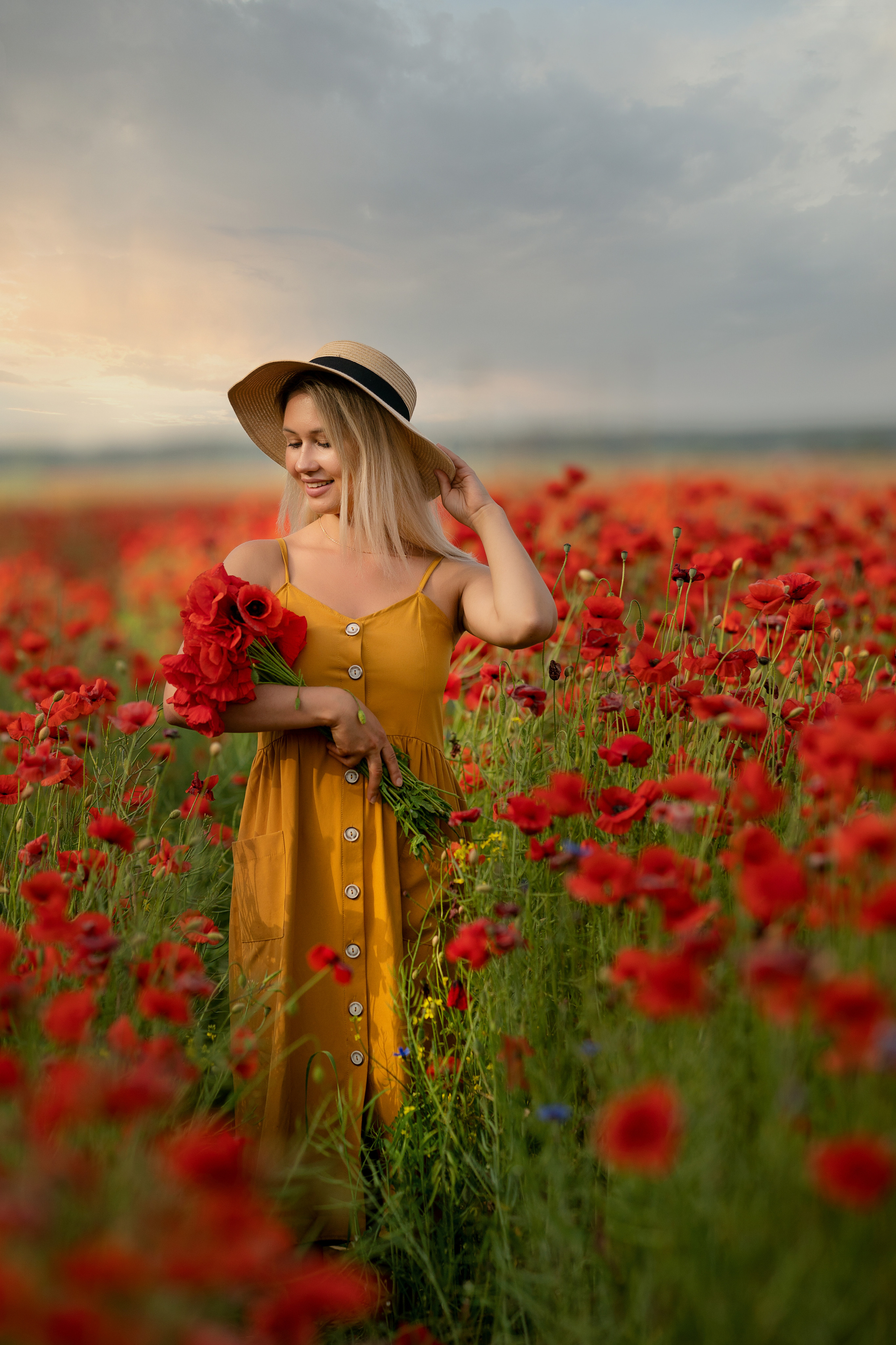 Фотодень в маковом поле. Семейный и свадебный фотограф Минск, Беларусь Анна Орловская