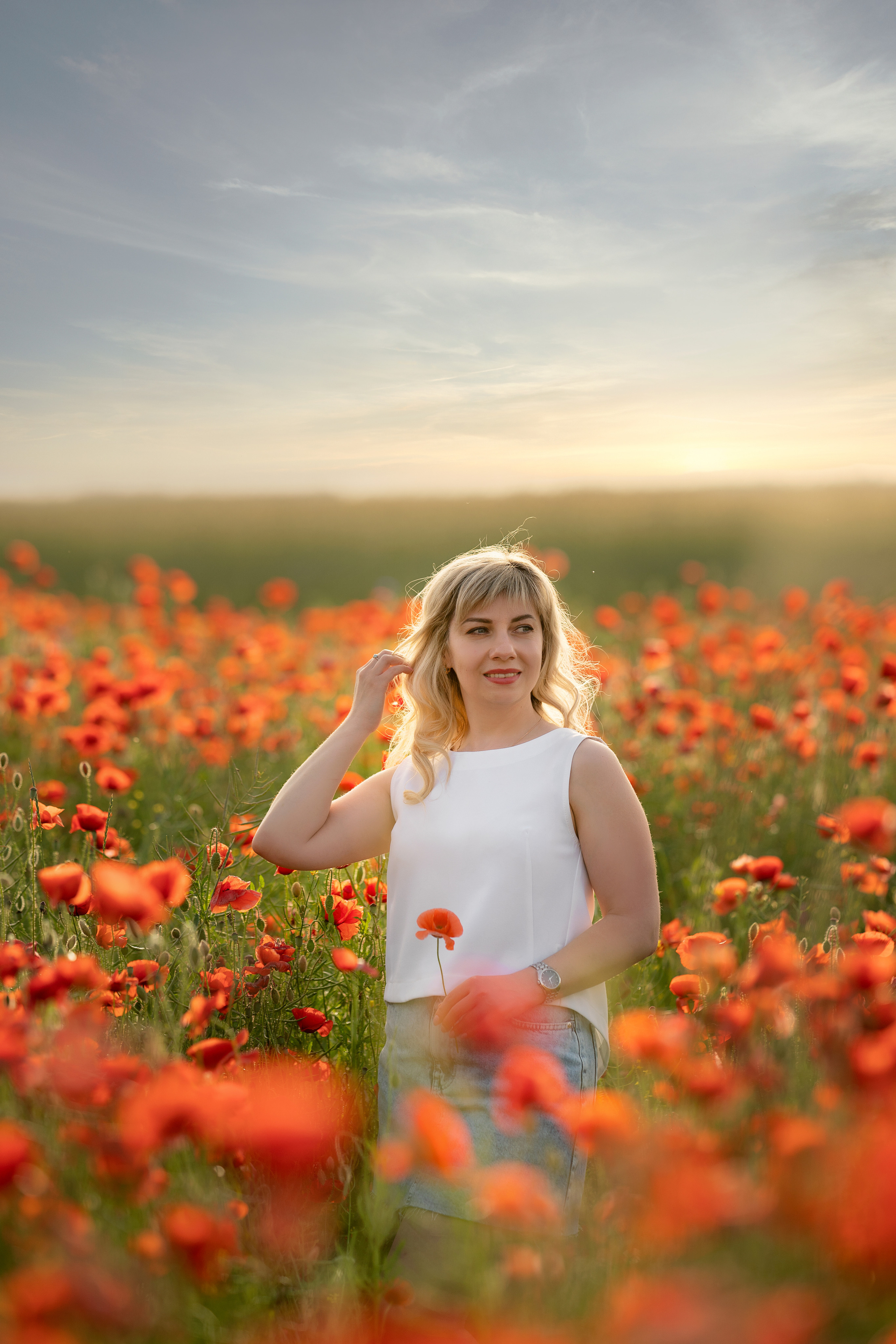 Фотодень в маковом поле. Семейный и свадебный фотограф Минск, Беларусь Анна Орловская