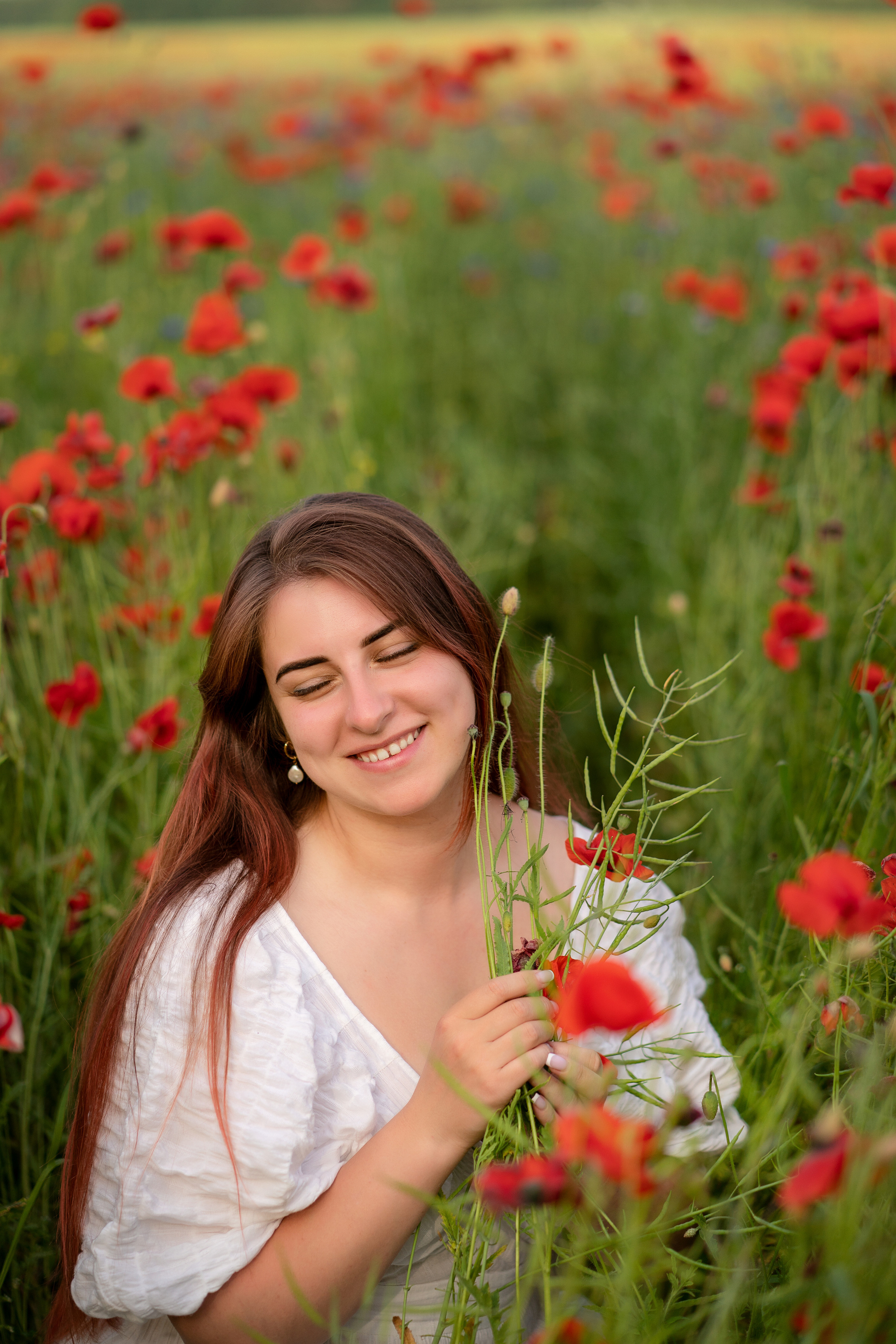 Фотодень в маковом поле. Семейный и свадебный фотограф Минск, Беларусь Анна Орловская