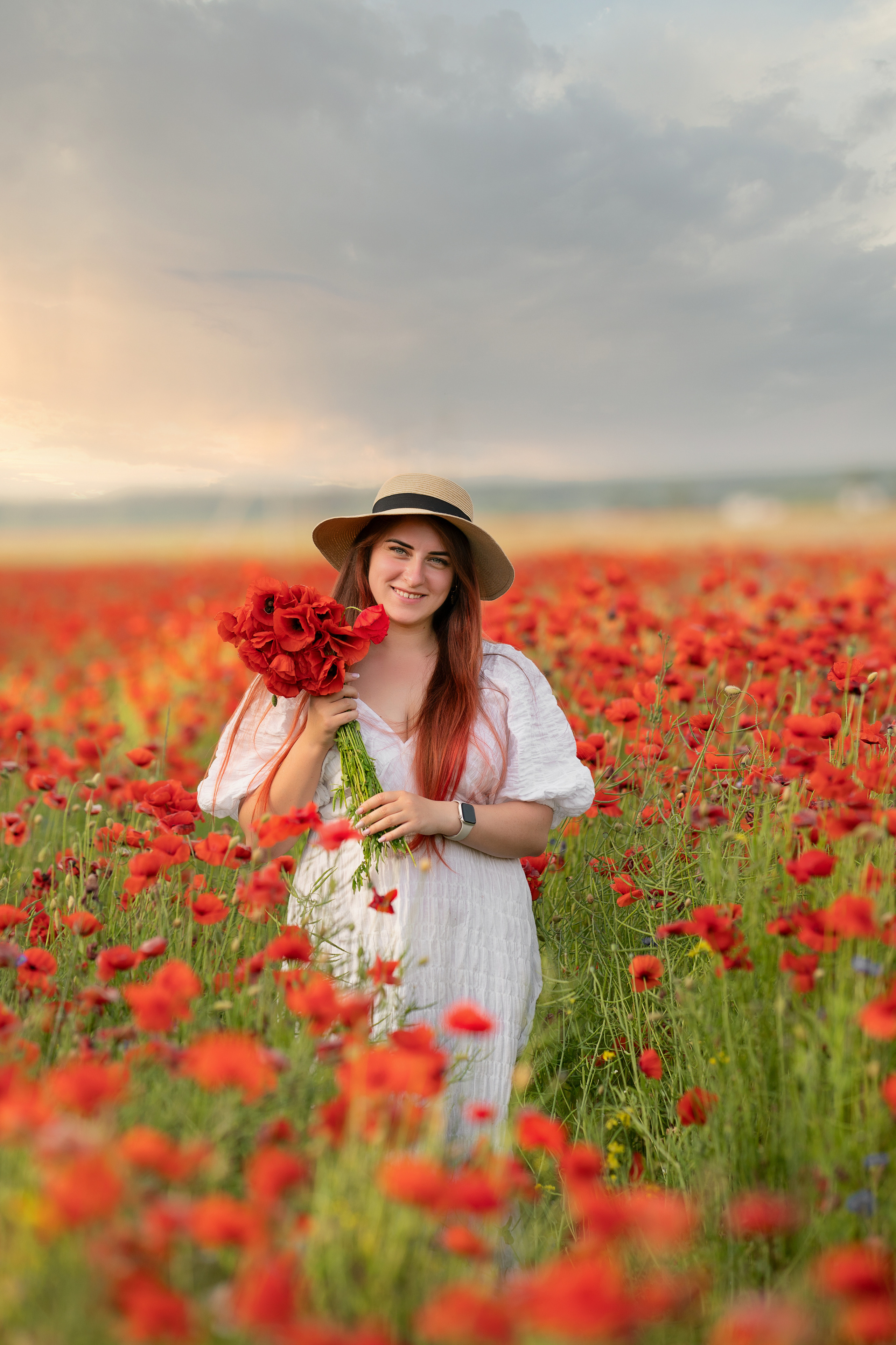 Фотодень в маковом поле. Семейный и свадебный фотограф Минск, Беларусь Анна Орловская