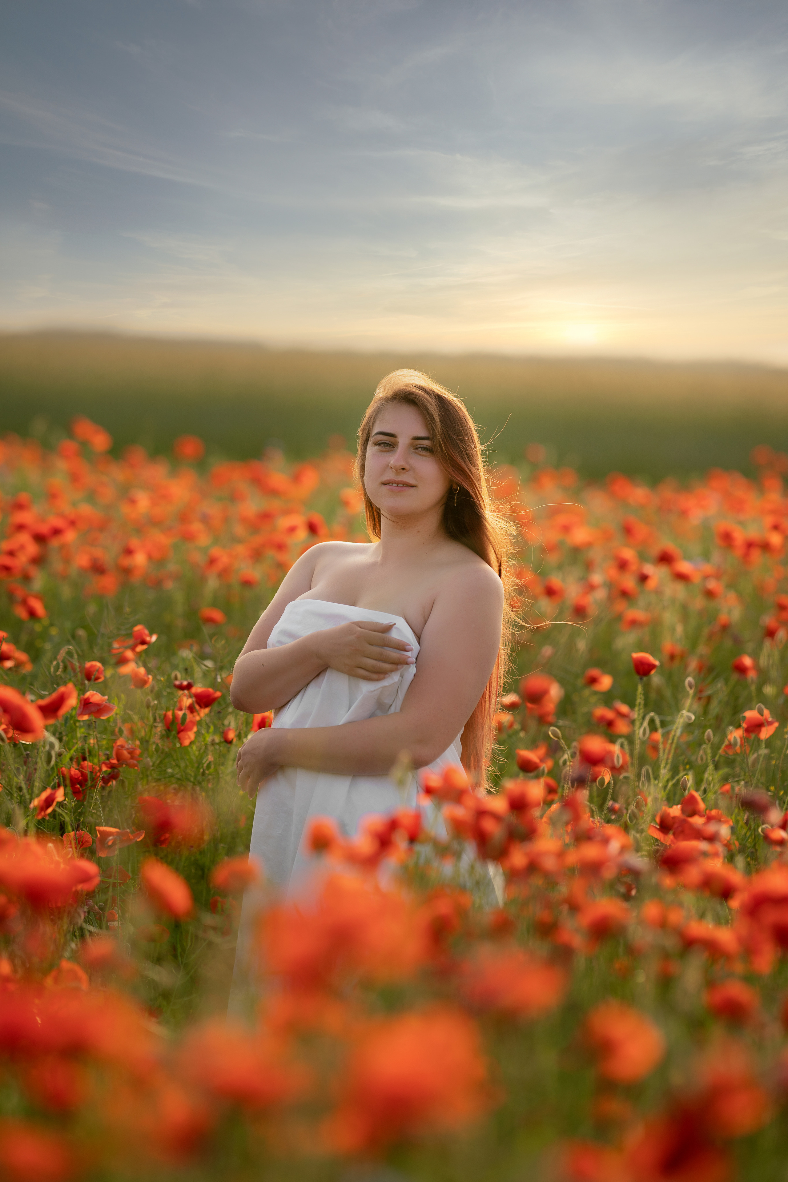Фотодень в маковом поле. Семейный и свадебный фотограф Минск, Беларусь Анна Орловская