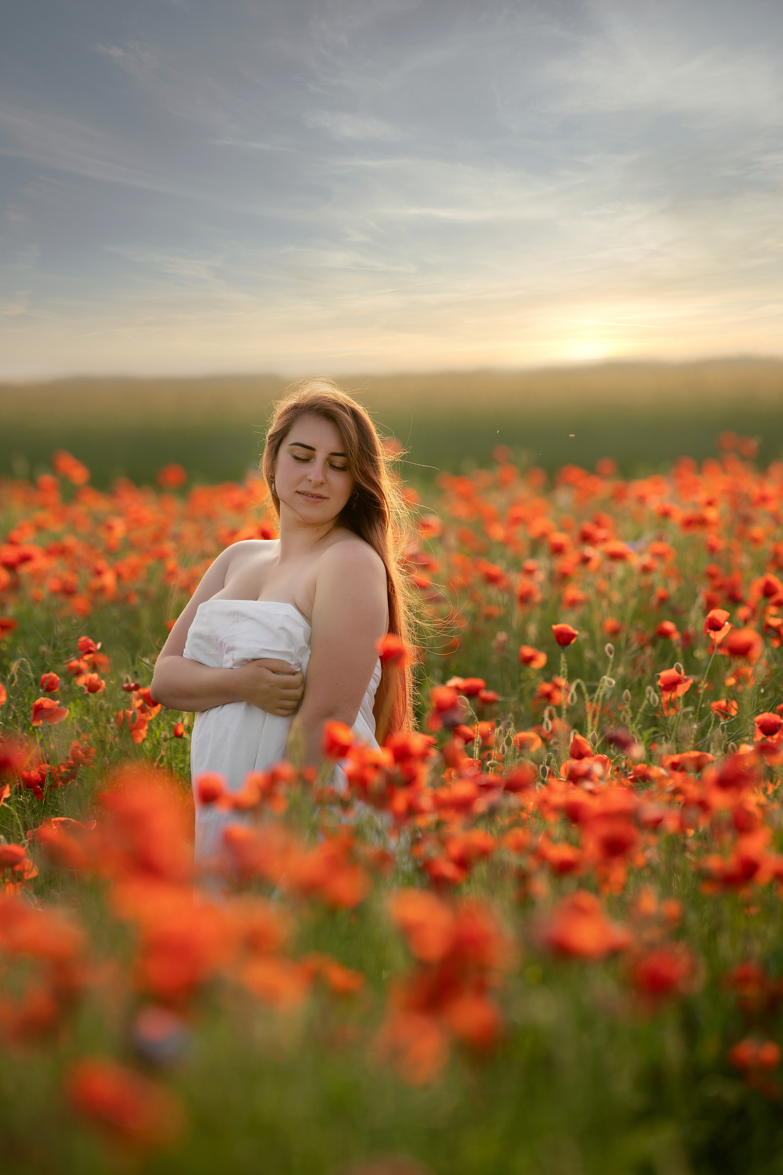 Фотодень в маковом поле. Семейный и свадебный фотограф Минск, Беларусь Анна Орловская