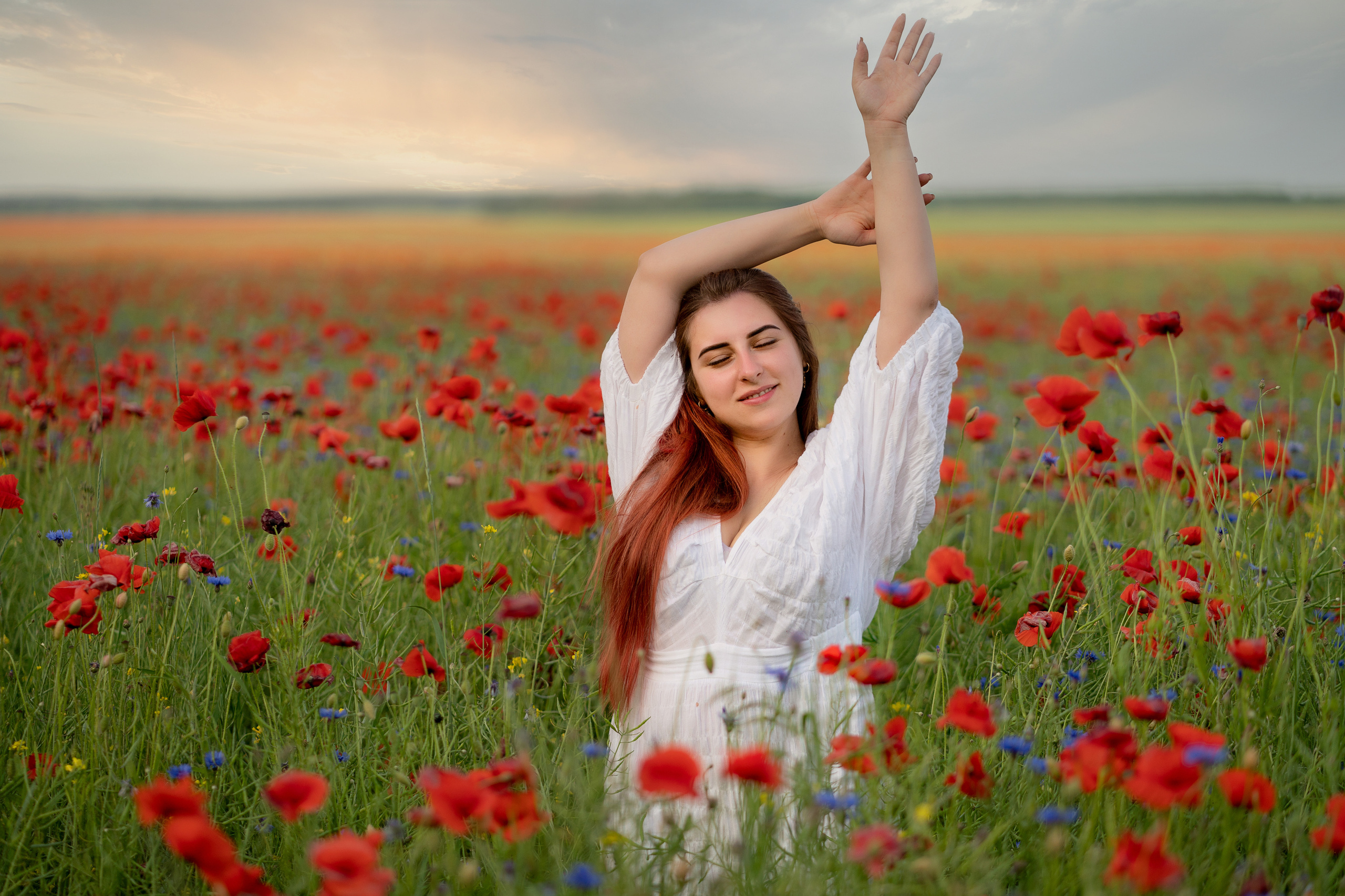 Фотодень в маковом поле. Семейный и свадебный фотограф Минск, Беларусь Анна Орловская