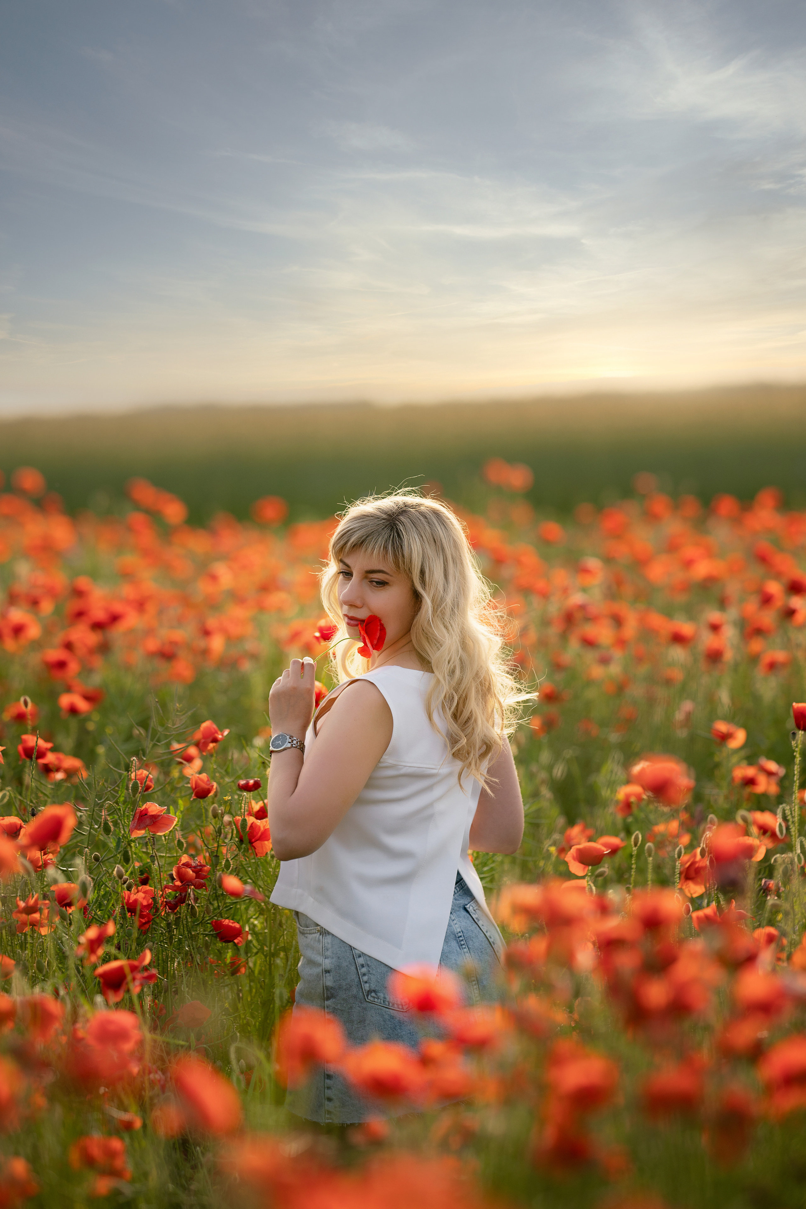 Фотодень в маковом поле. Семейный и свадебный фотограф Минск, Беларусь Анна Орловская