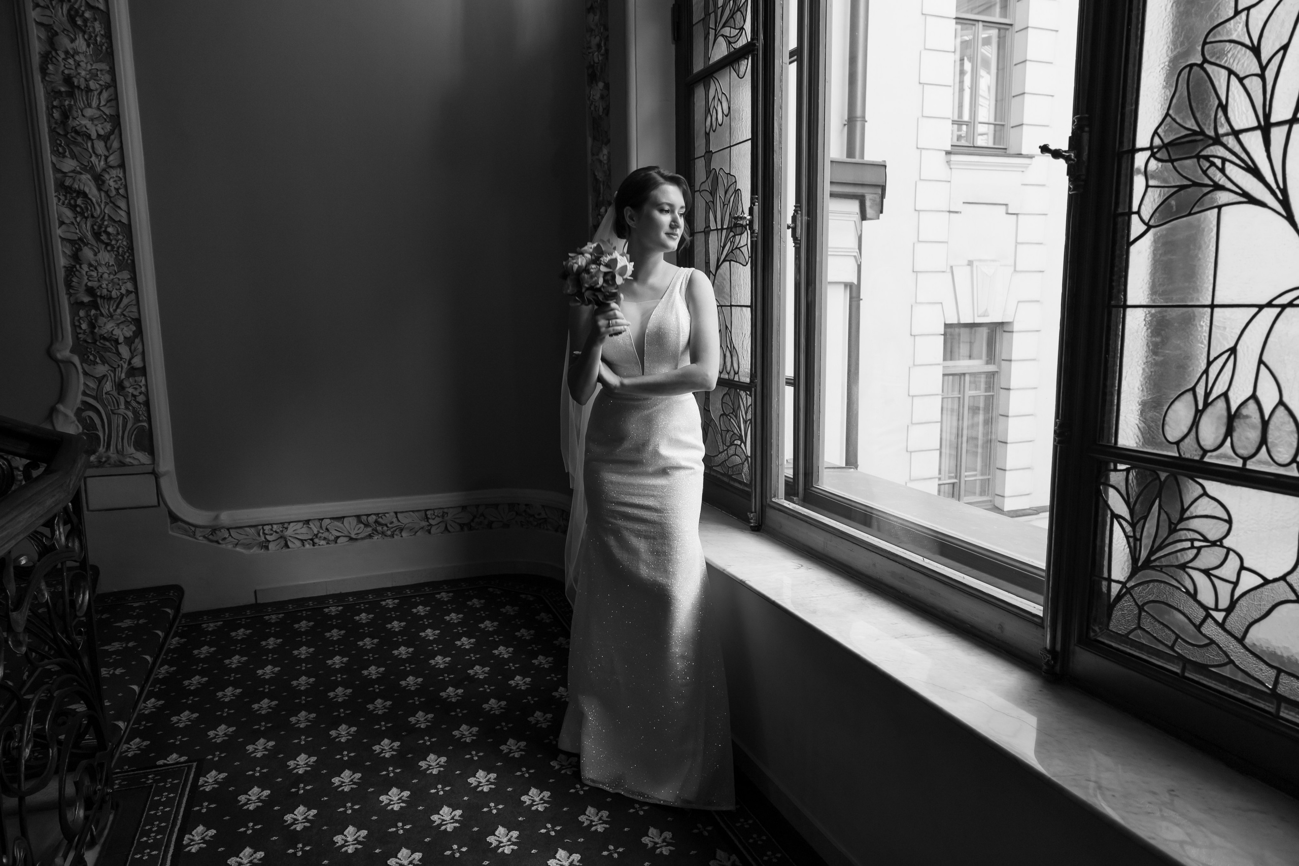 Татьяна и Антон, отель «Националь». Свадебный и репортажный фотограф (Москва, Королев и другие)