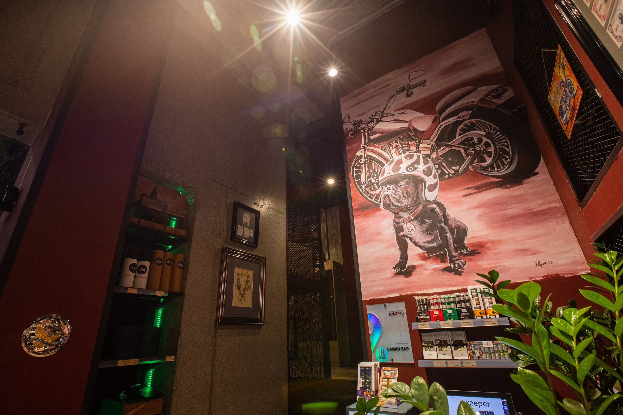Байки Бар I Интерьер. Репортажный и портретный фотограф в Екатеринбурге Гизатуллин Марат