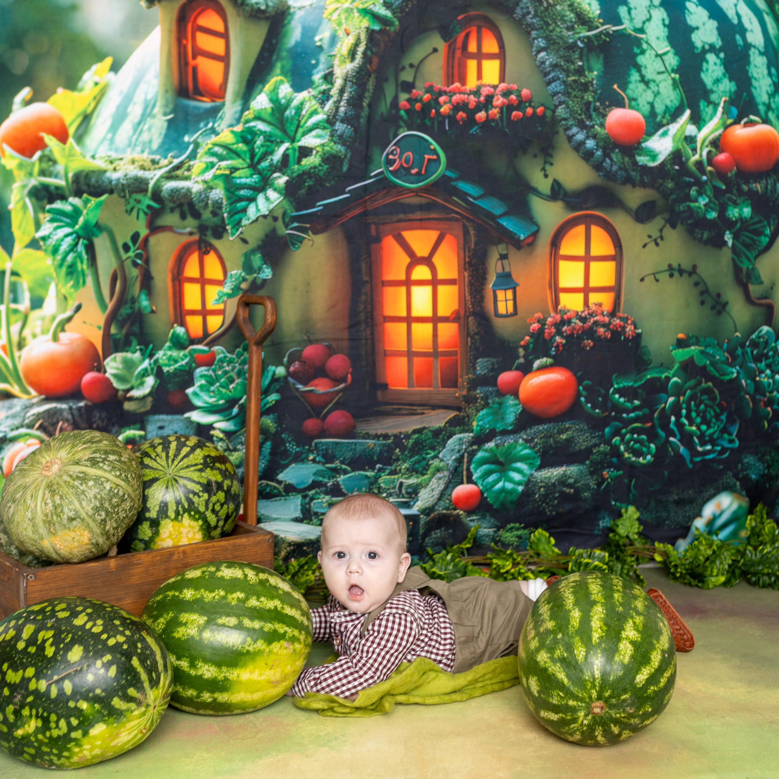 Тыквенно-арбузные фотодни. Фотограф новорожденных. Детский и семейный фотограф Марьяна Юдина