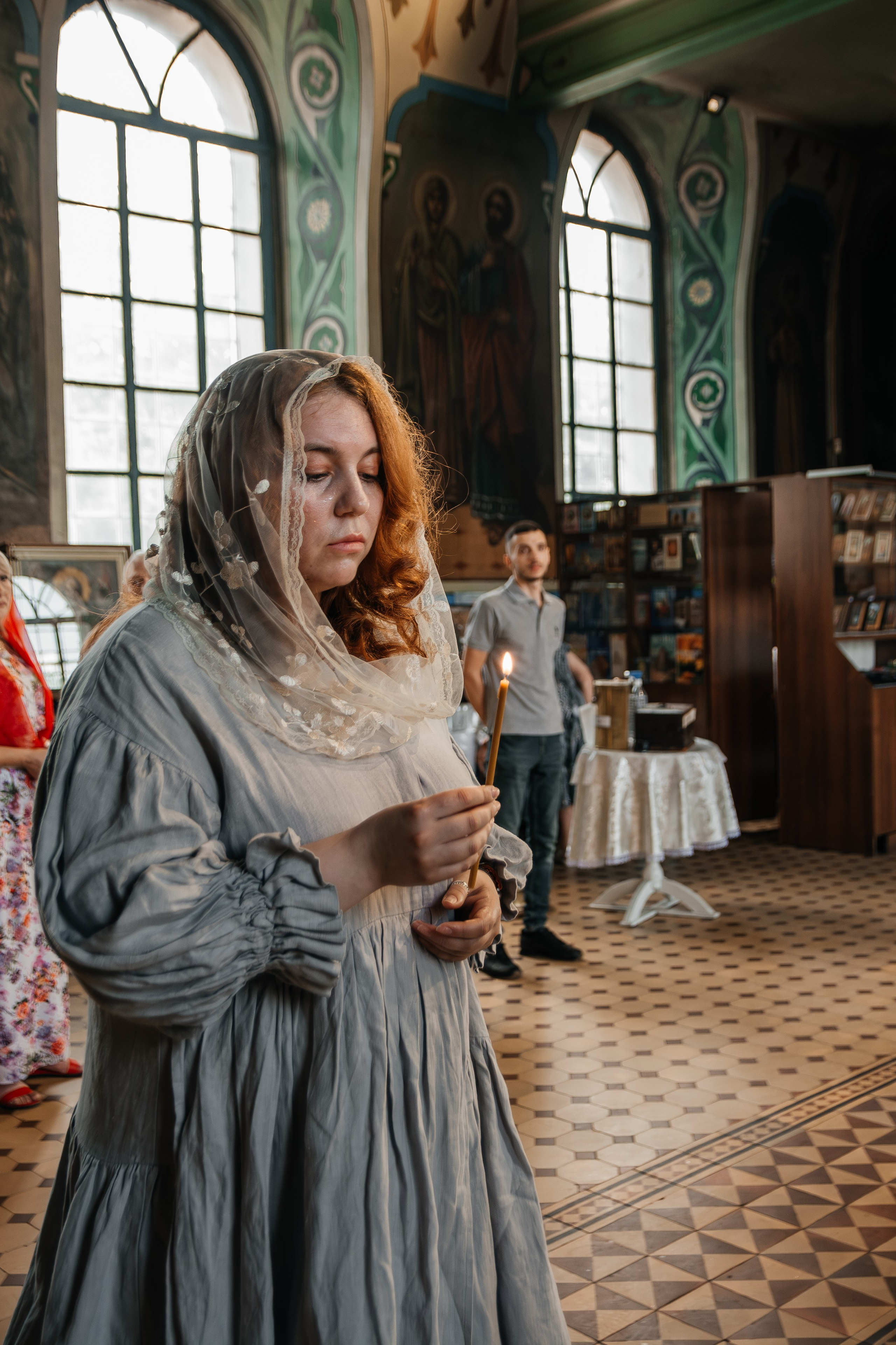 Фотосессия крещения Лукьяна в Обуховке. Семейный и детский фотограф Кущ Наташа