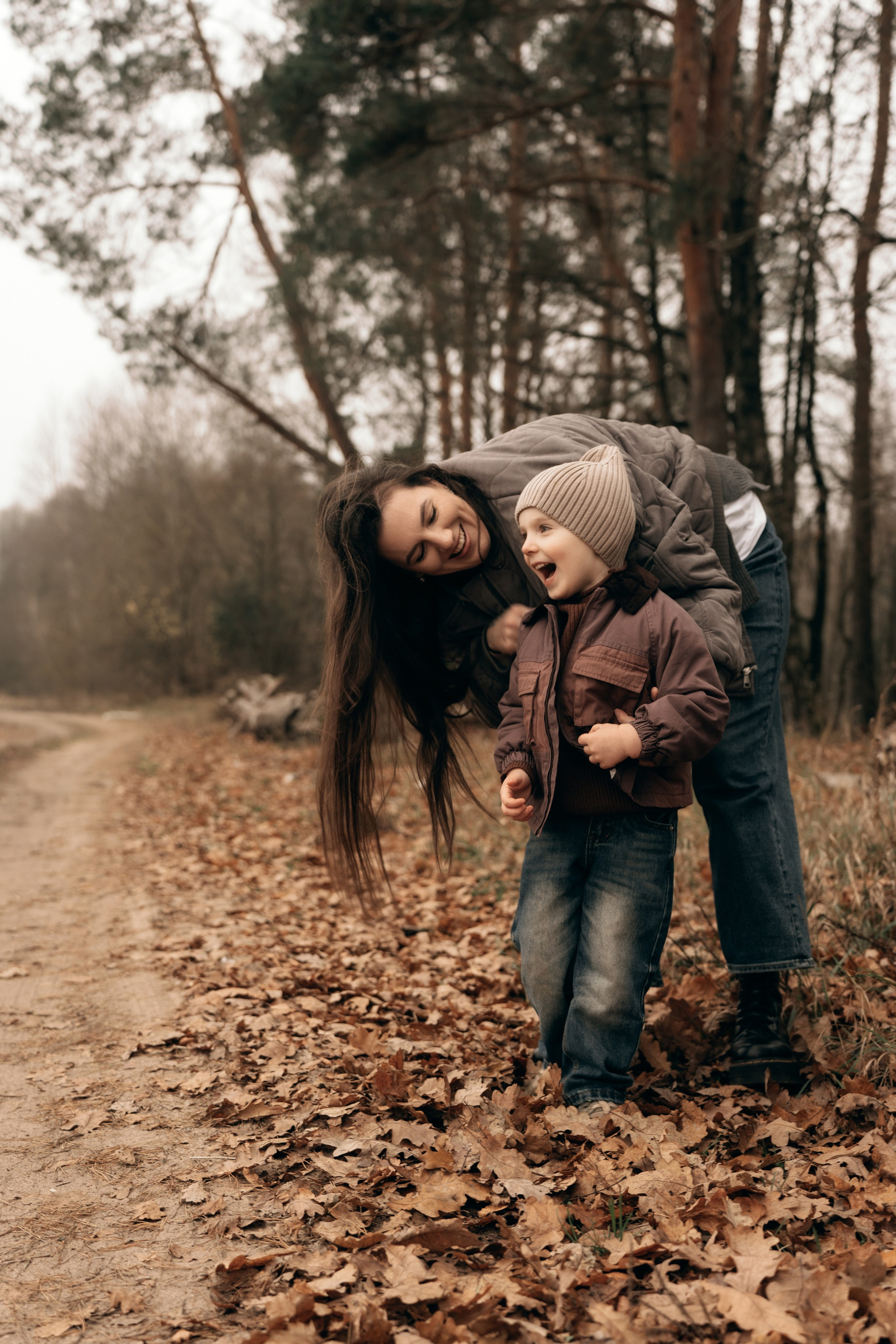 Осенняя семейная фотосессия. Ваш семейный фотограф в Минске — Вика Трегубова