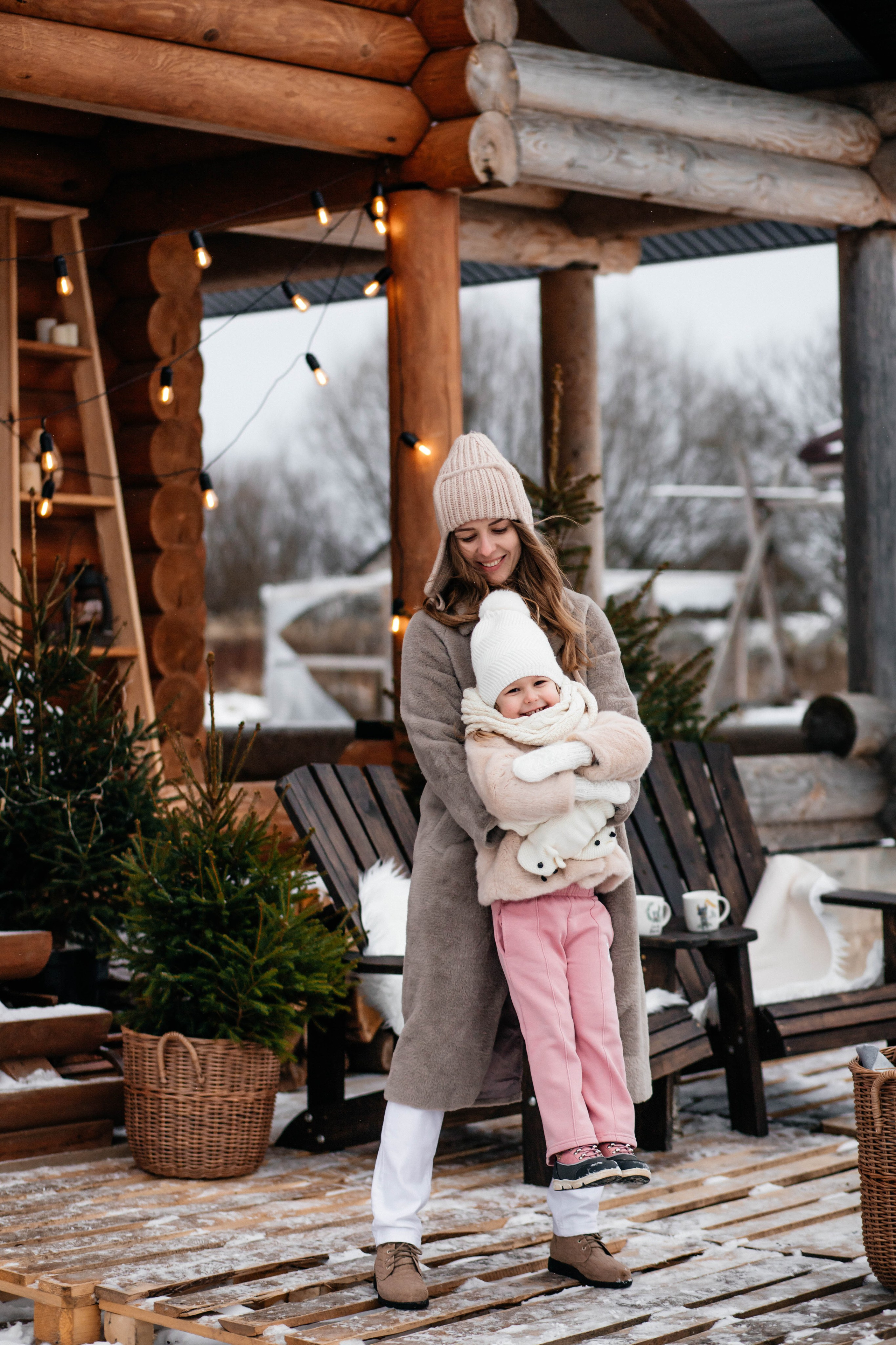 Зимнее мама+доча. Свадебный и семейный фотограф Витебск