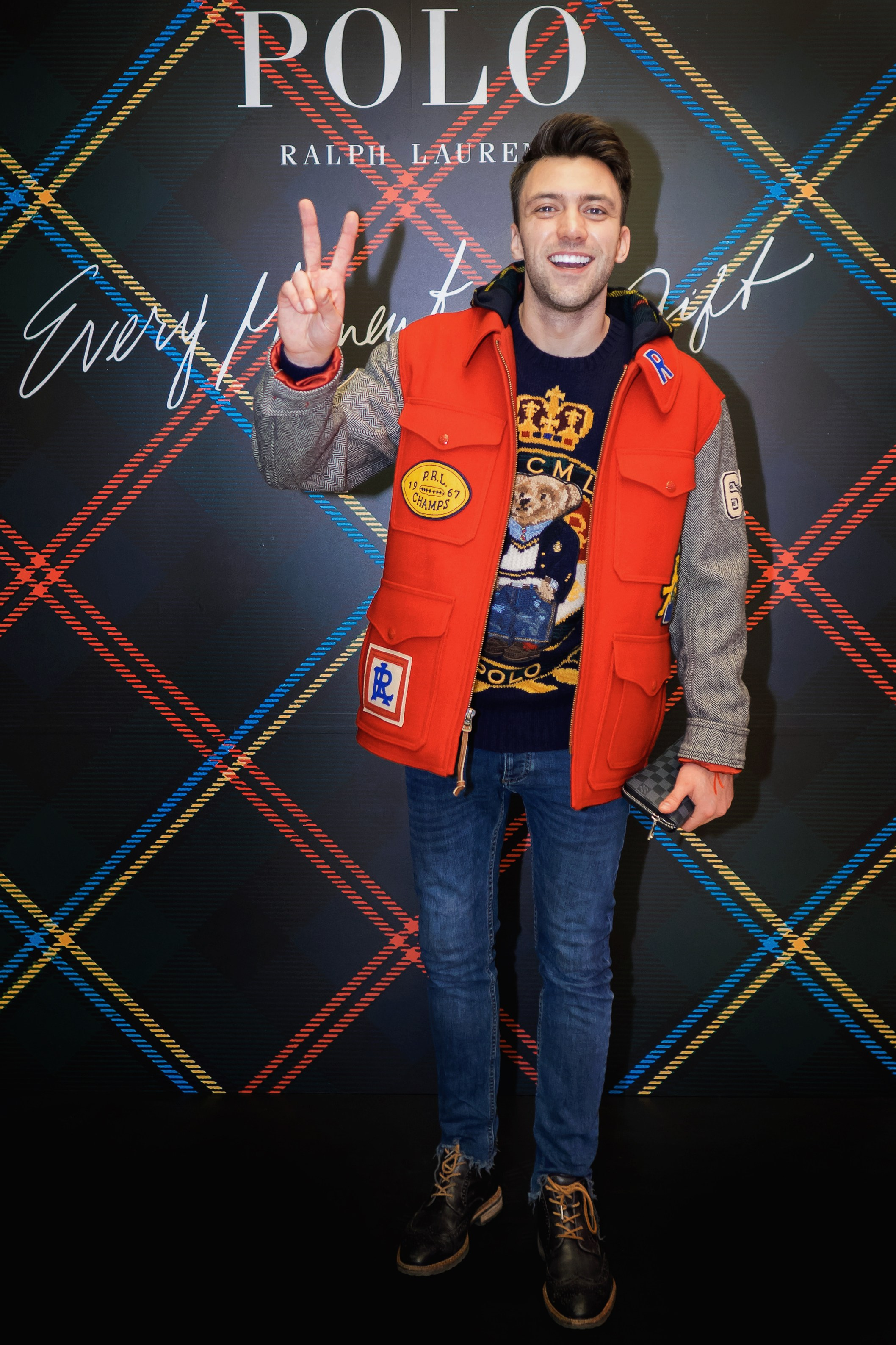 Открытие бутика Ralph Lauren в Москве. Любовь Потапова