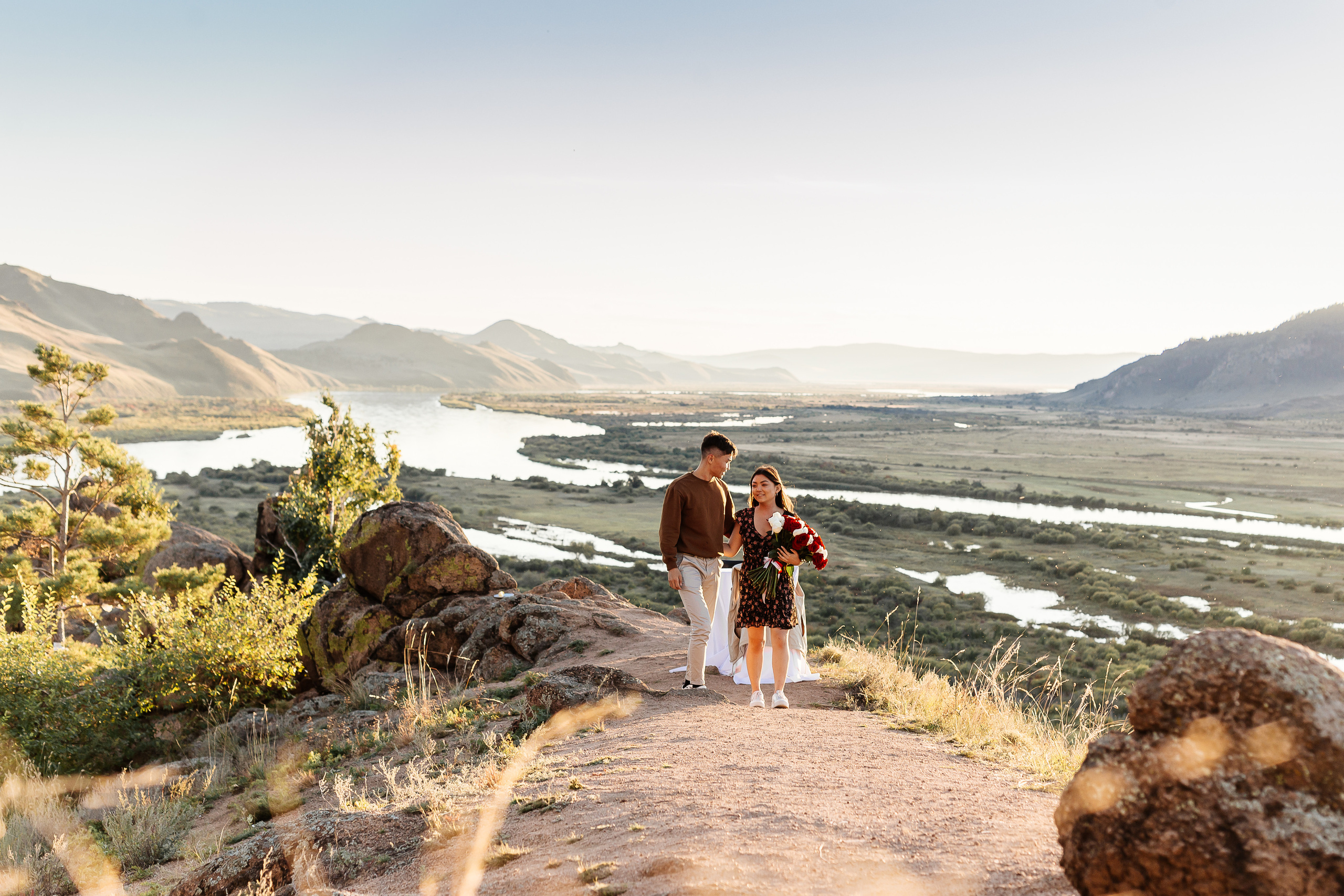 Любовь. Предложение руки и сердца Содном и Милена. Фотограф Бурятии София Андриянова