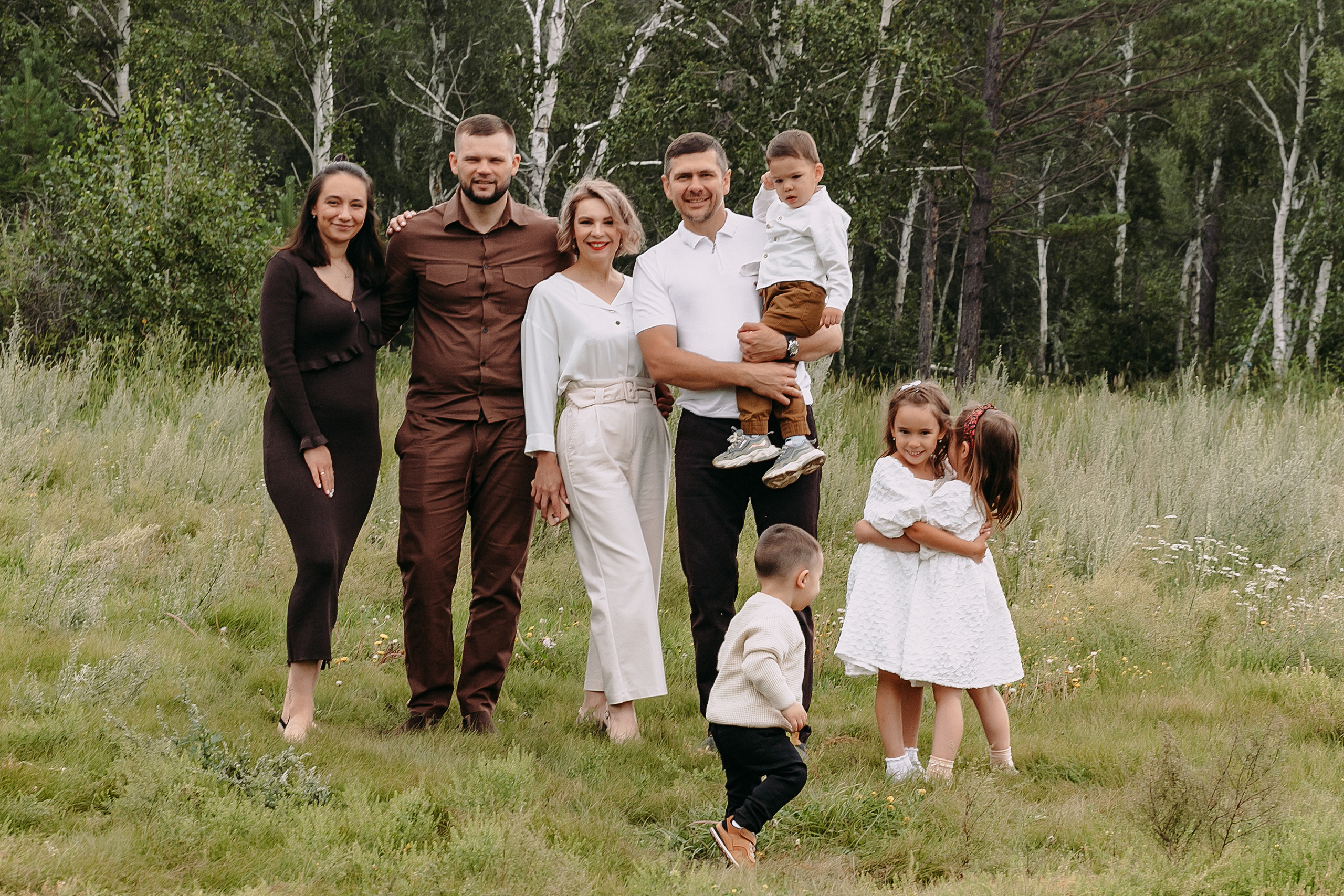 Большая семья. Фотограф Бурятии София Андриянова