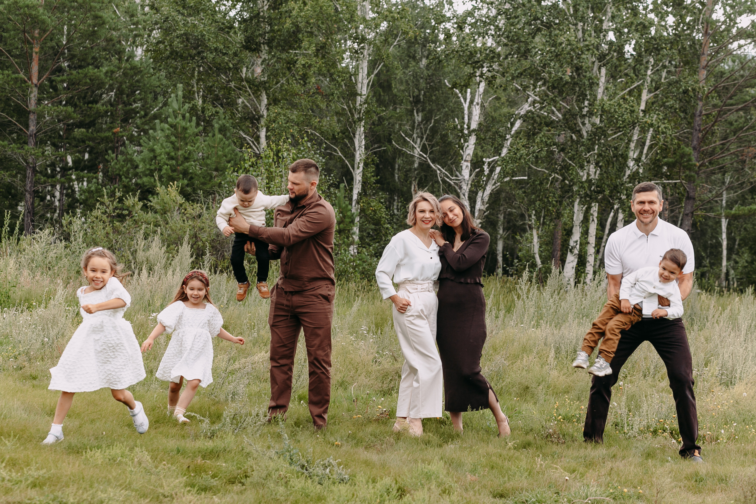 Большая семья. Фотограф Бурятии София Андриянова