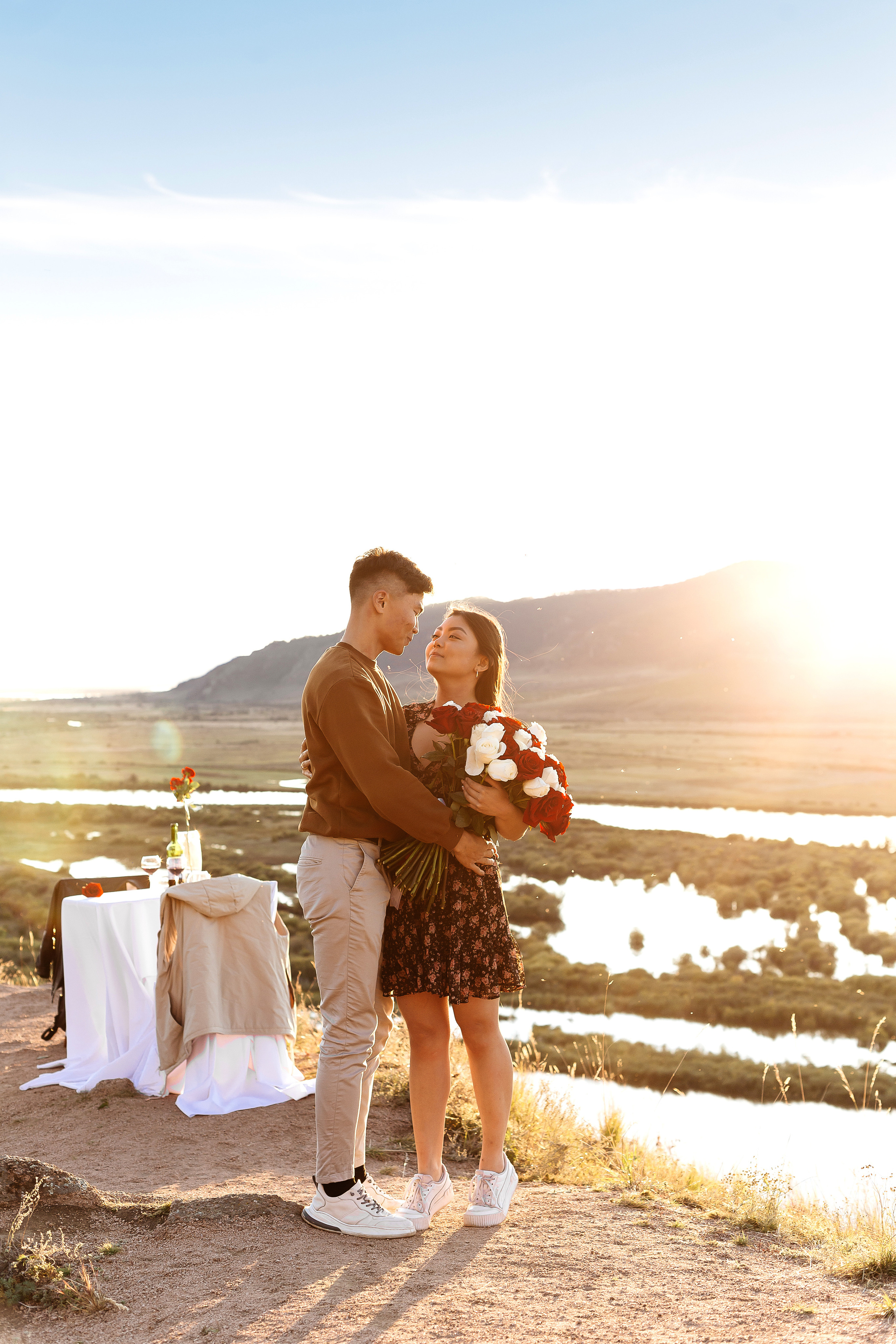 Любовь. Предложение руки и сердца Содном и Милена. Фотограф Бурятии София Андриянова