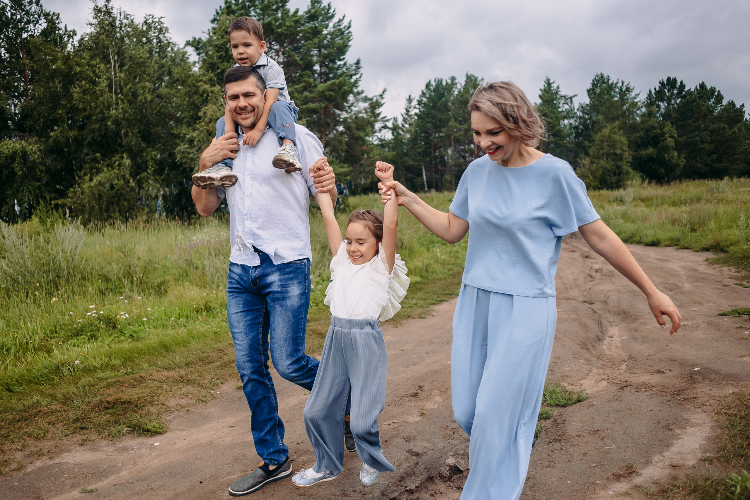 Большая семья. Фотограф Бурятии София Андриянова