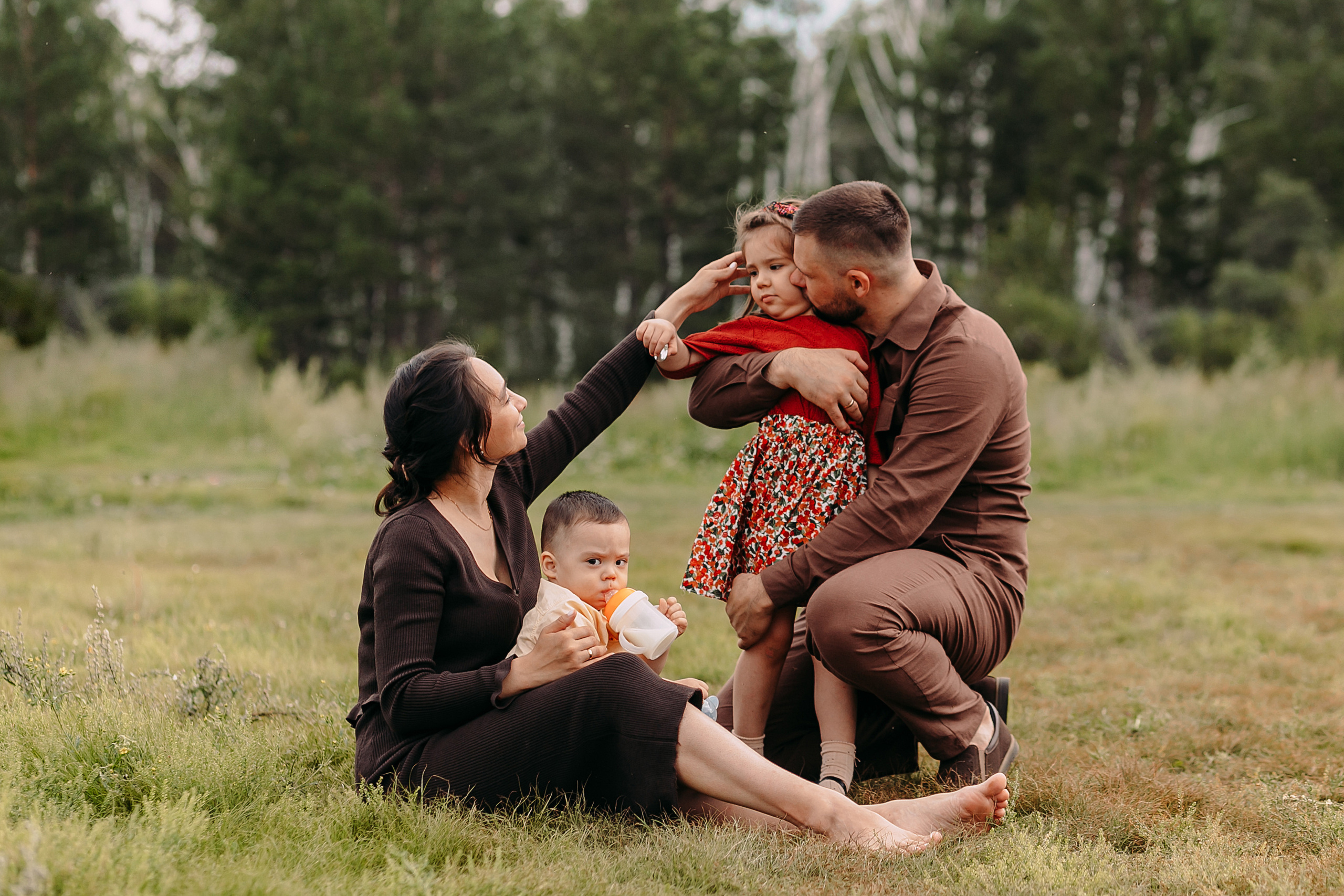 Большая семья. Фотограф Бурятии София Андриянова