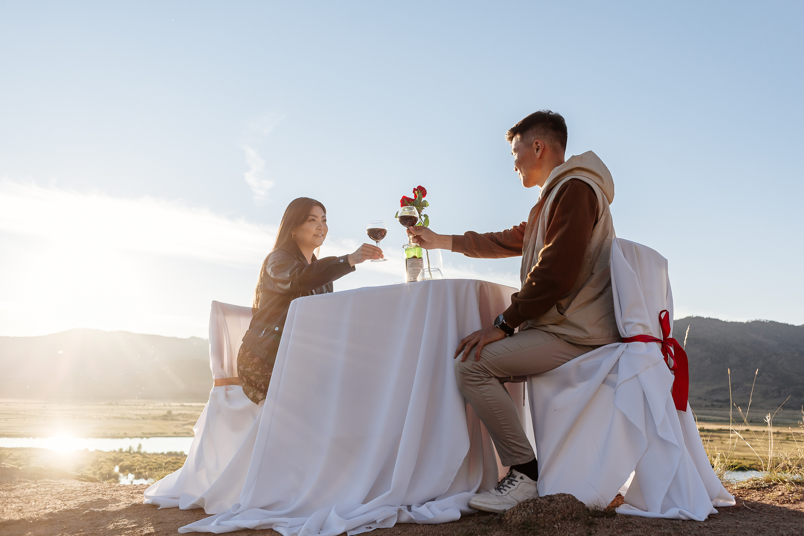 Любовь. Предложение руки и сердца Содном и Милена. Фотограф Бурятии София Андриянова
