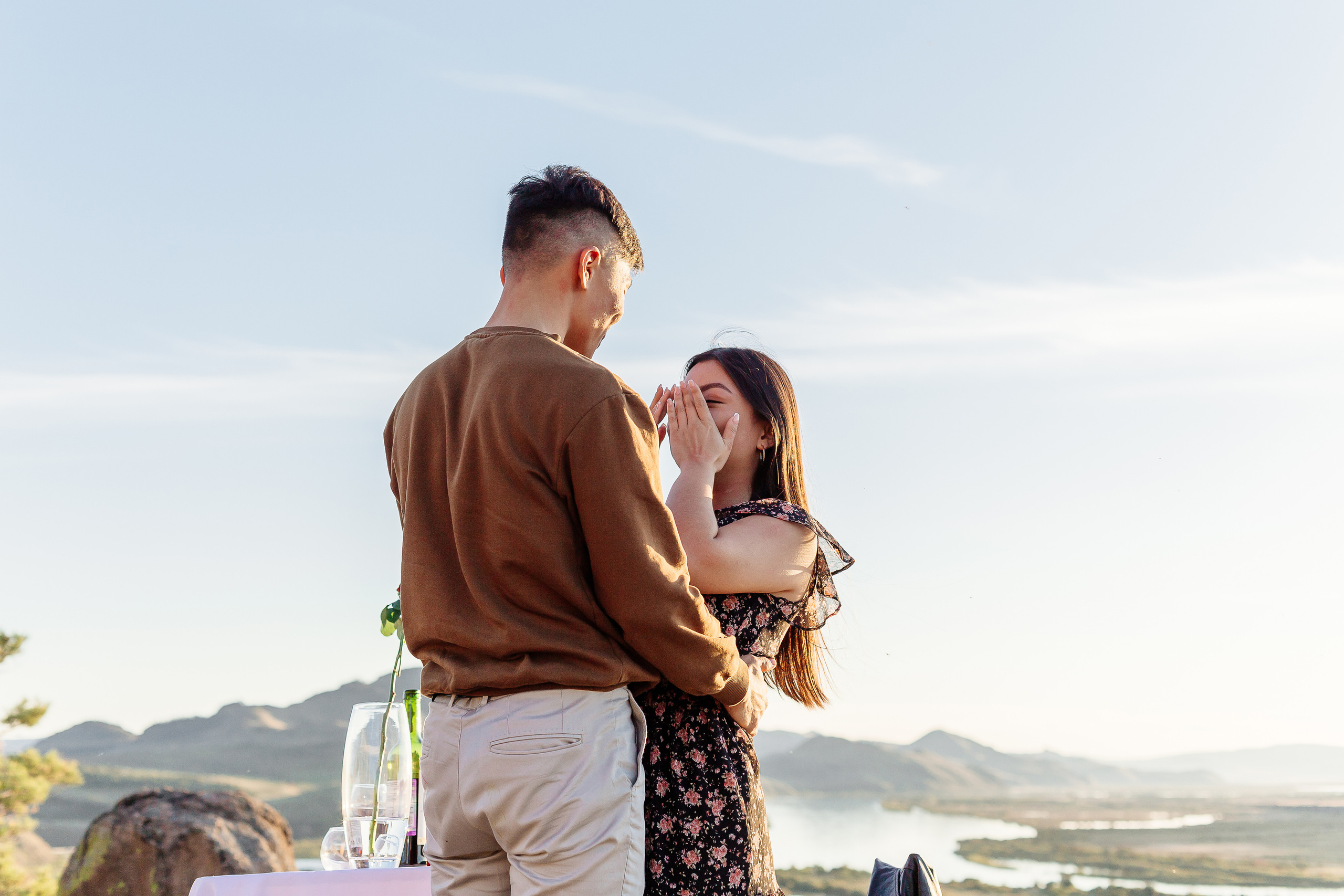 Любовь. Предложение руки и сердца Содном и Милена. Фотограф Бурятии София Андриянова
