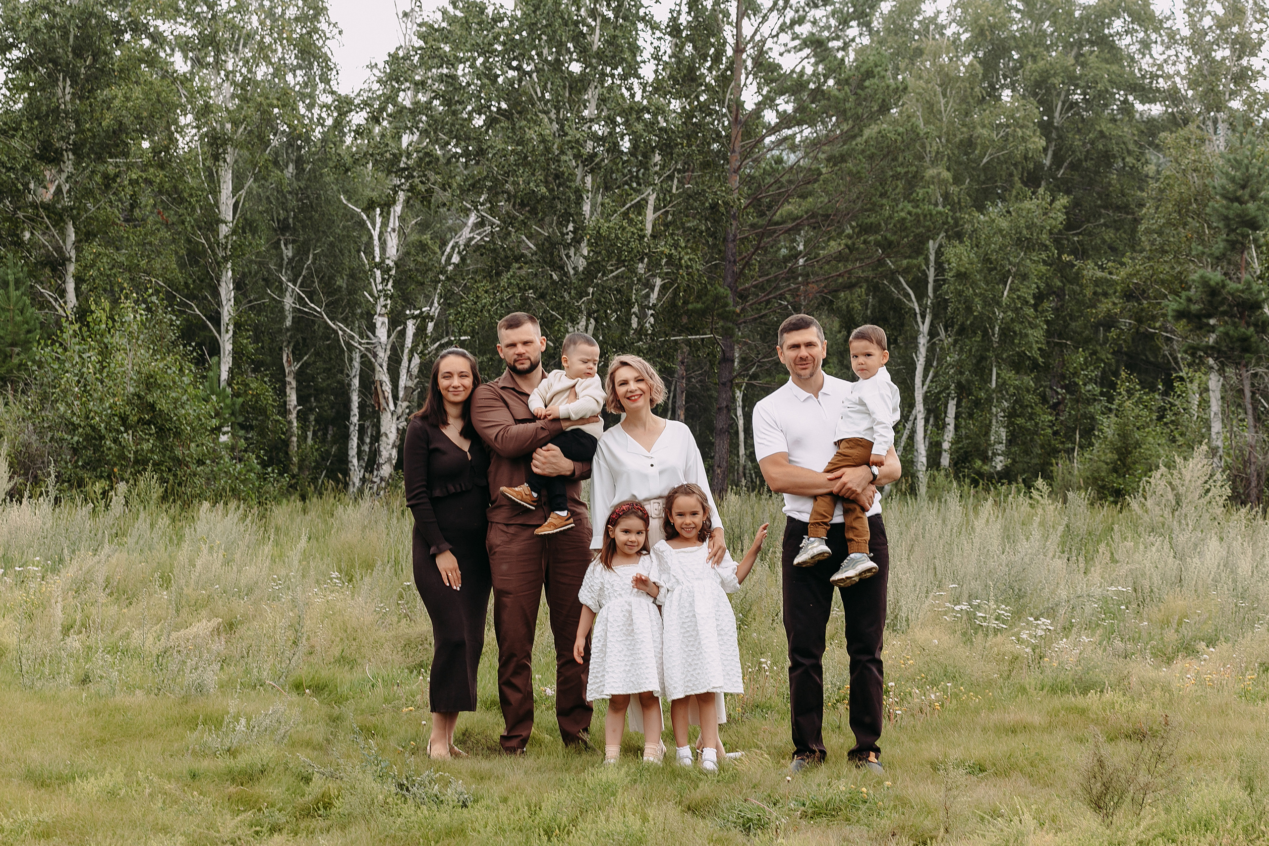 Большая семья. Фотограф Бурятии София Андриянова